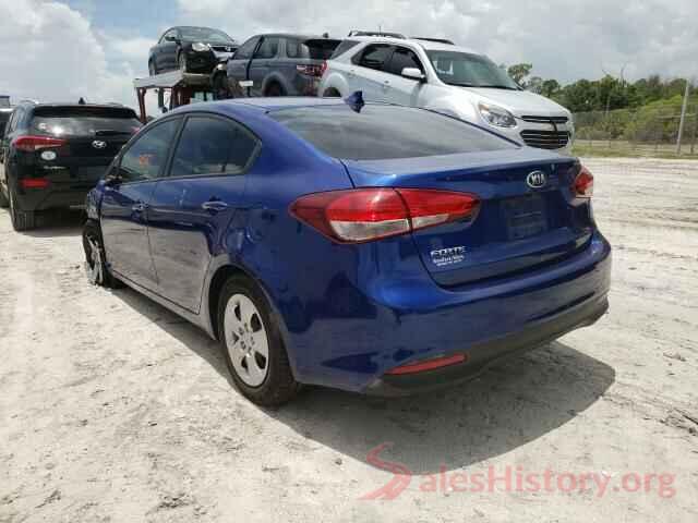 3KPFL4A71HE124155 2017 KIA FORTE