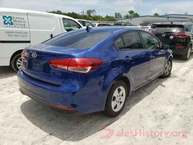 3KPFL4A71HE124155 2017 KIA FORTE