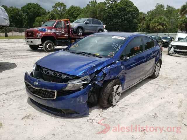 3KPFL4A71HE124155 2017 KIA FORTE