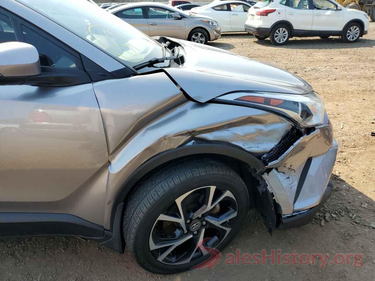 NMTKHMBX2KR096182 2019 TOYOTA C-HR