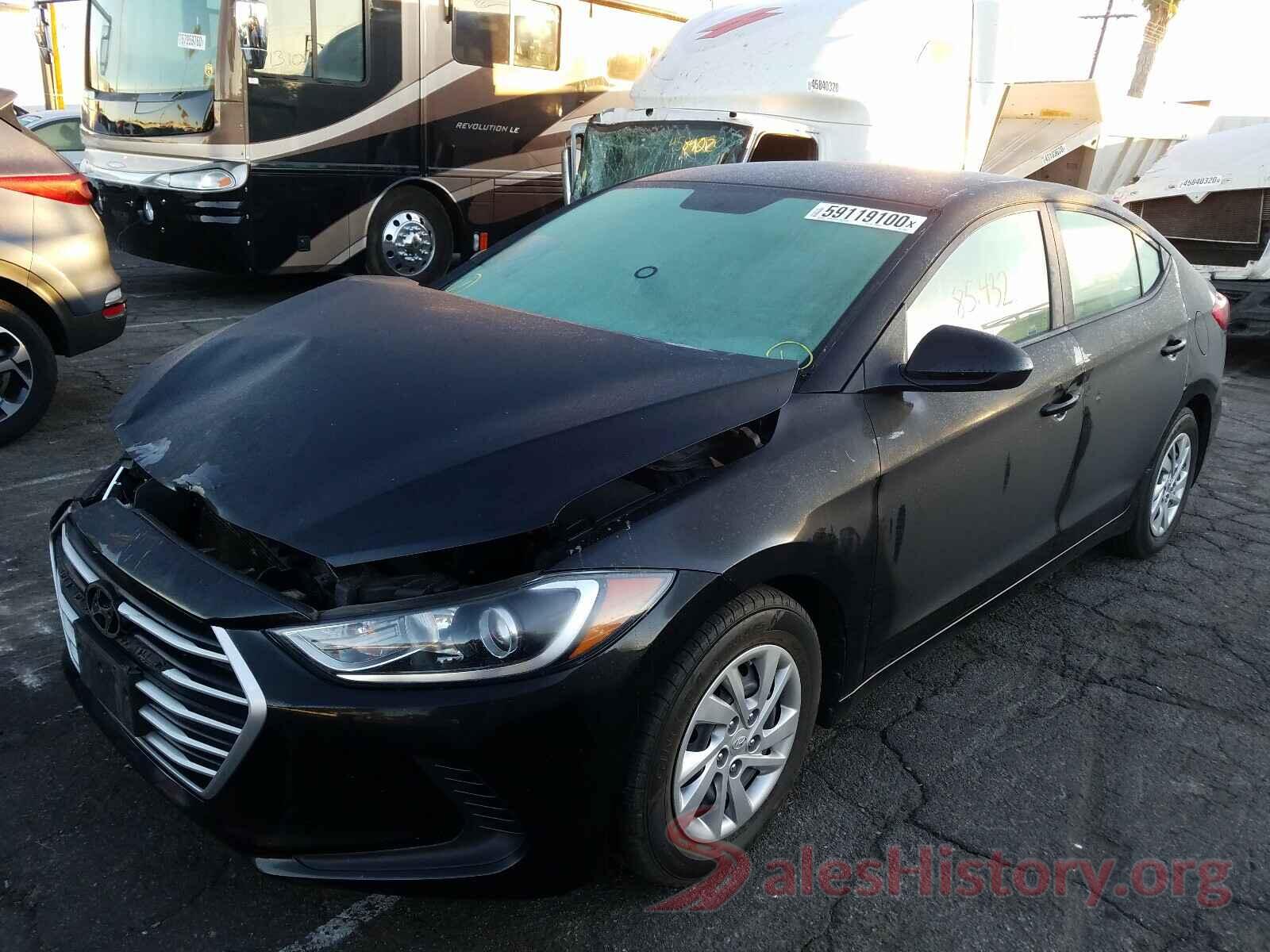 KMHD74LF5HU128867 2017 HYUNDAI ELANTRA