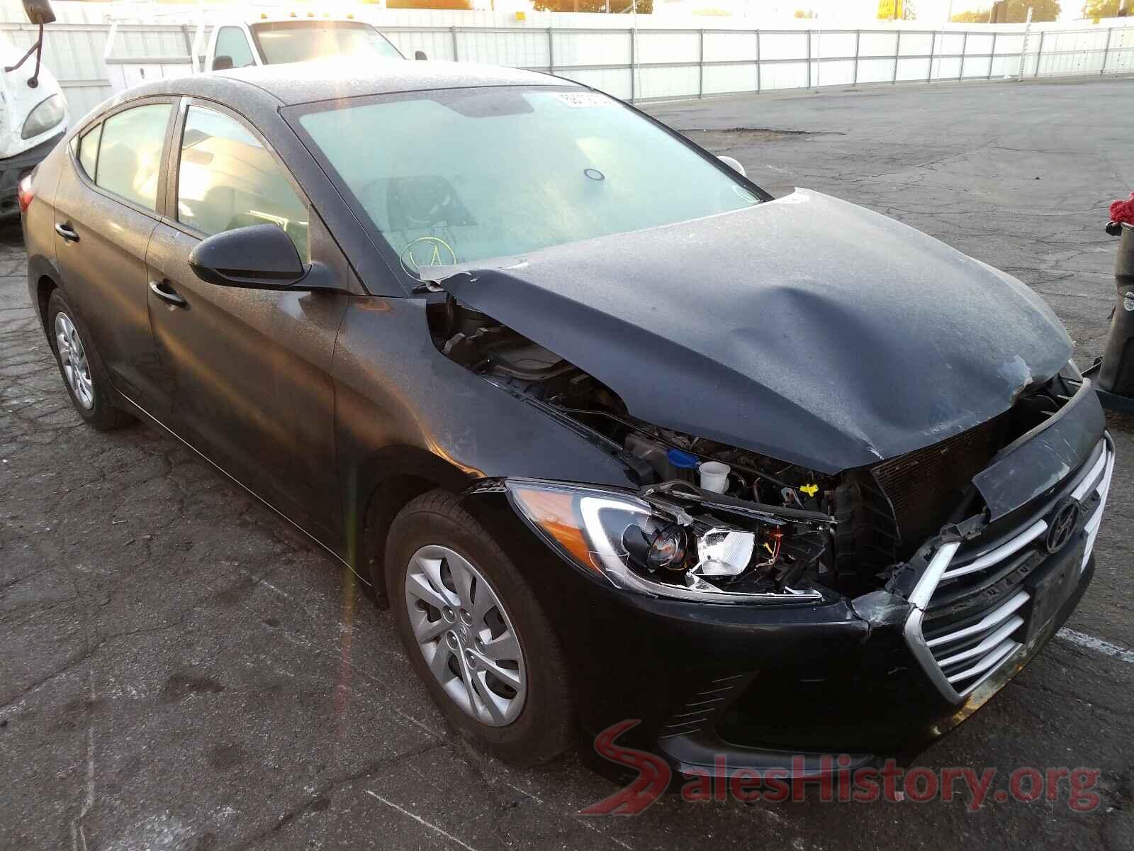 KMHD74LF5HU128867 2017 HYUNDAI ELANTRA