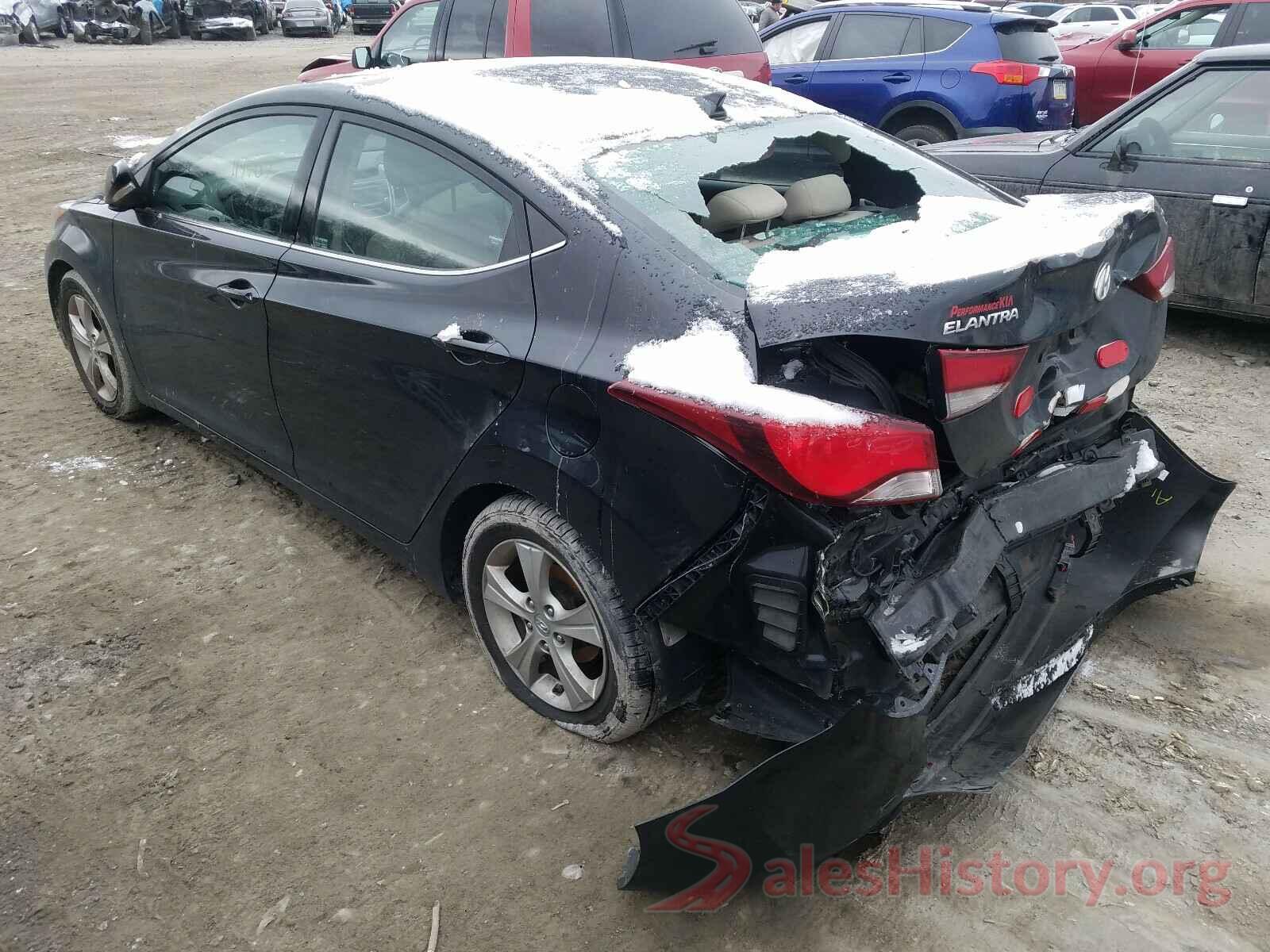 KMHDH4AE1GU636825 2016 HYUNDAI ELANTRA