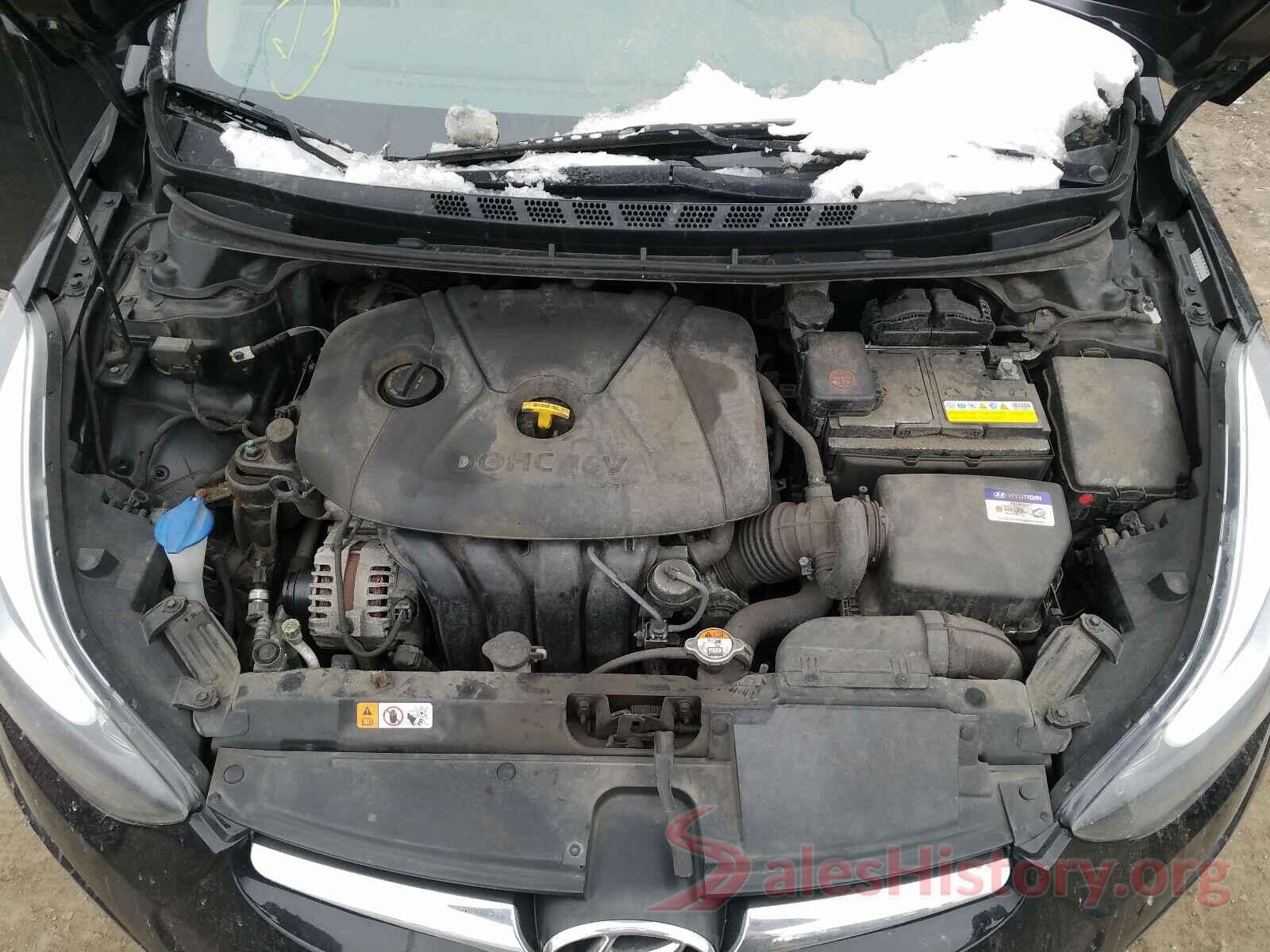 KMHDH4AE1GU636825 2016 HYUNDAI ELANTRA