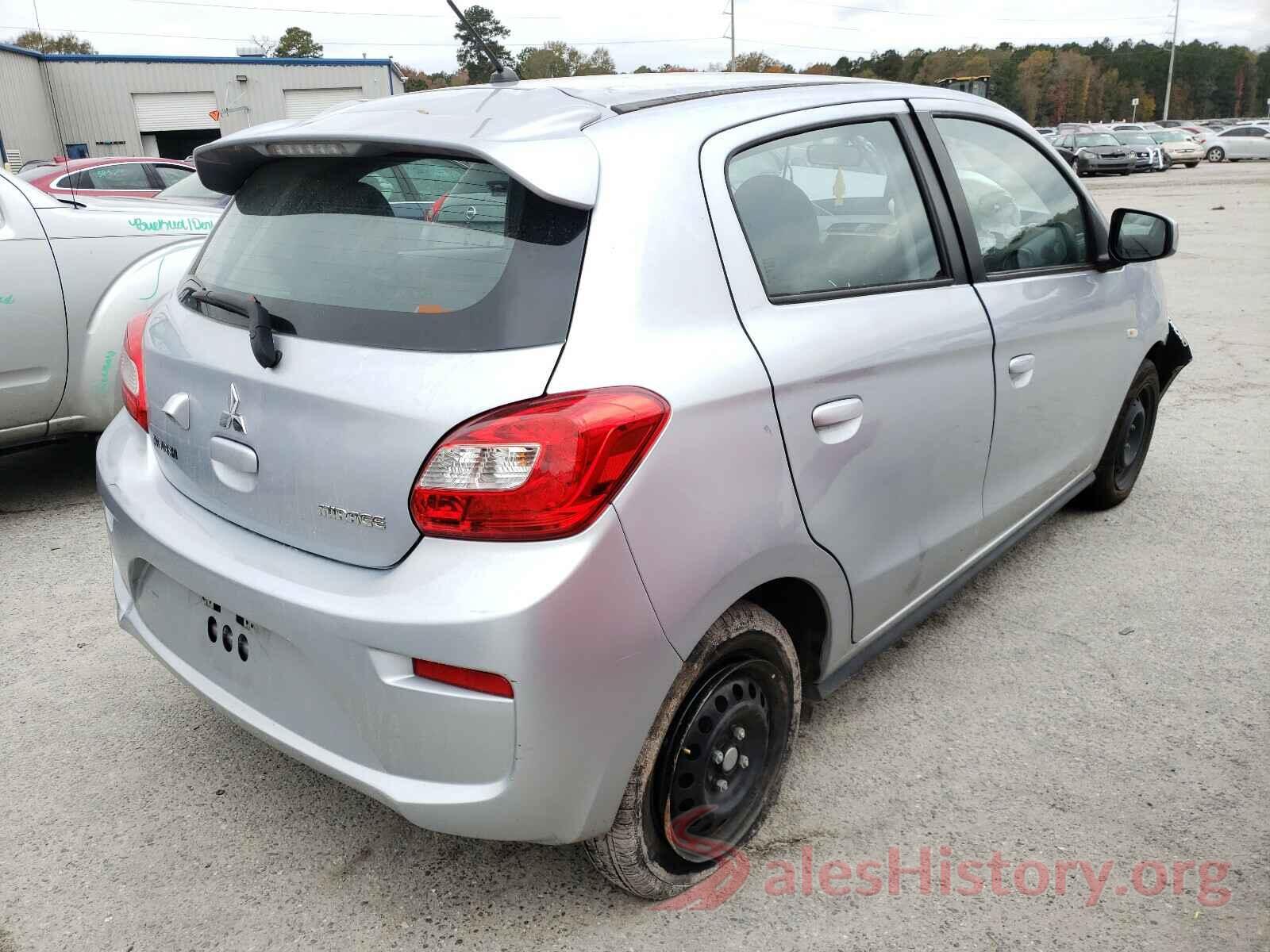 ML32A3HJ6KH008535 2019 MITSUBISHI MIRAGE