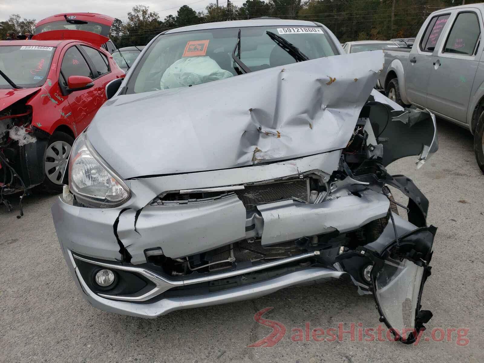 ML32A3HJ6KH008535 2019 MITSUBISHI MIRAGE