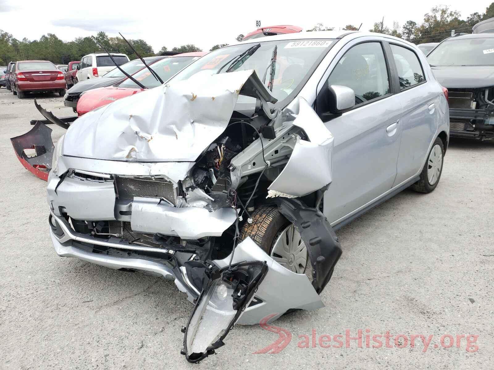 ML32A3HJ6KH008535 2019 MITSUBISHI MIRAGE