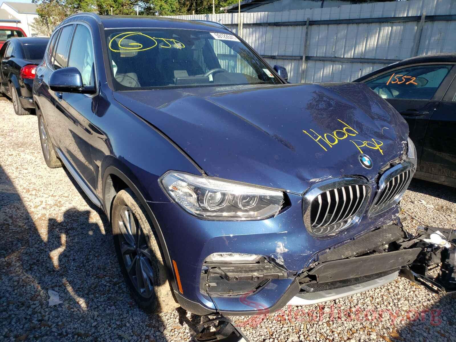 5UXTR7C51KLF33805 2019 BMW X3