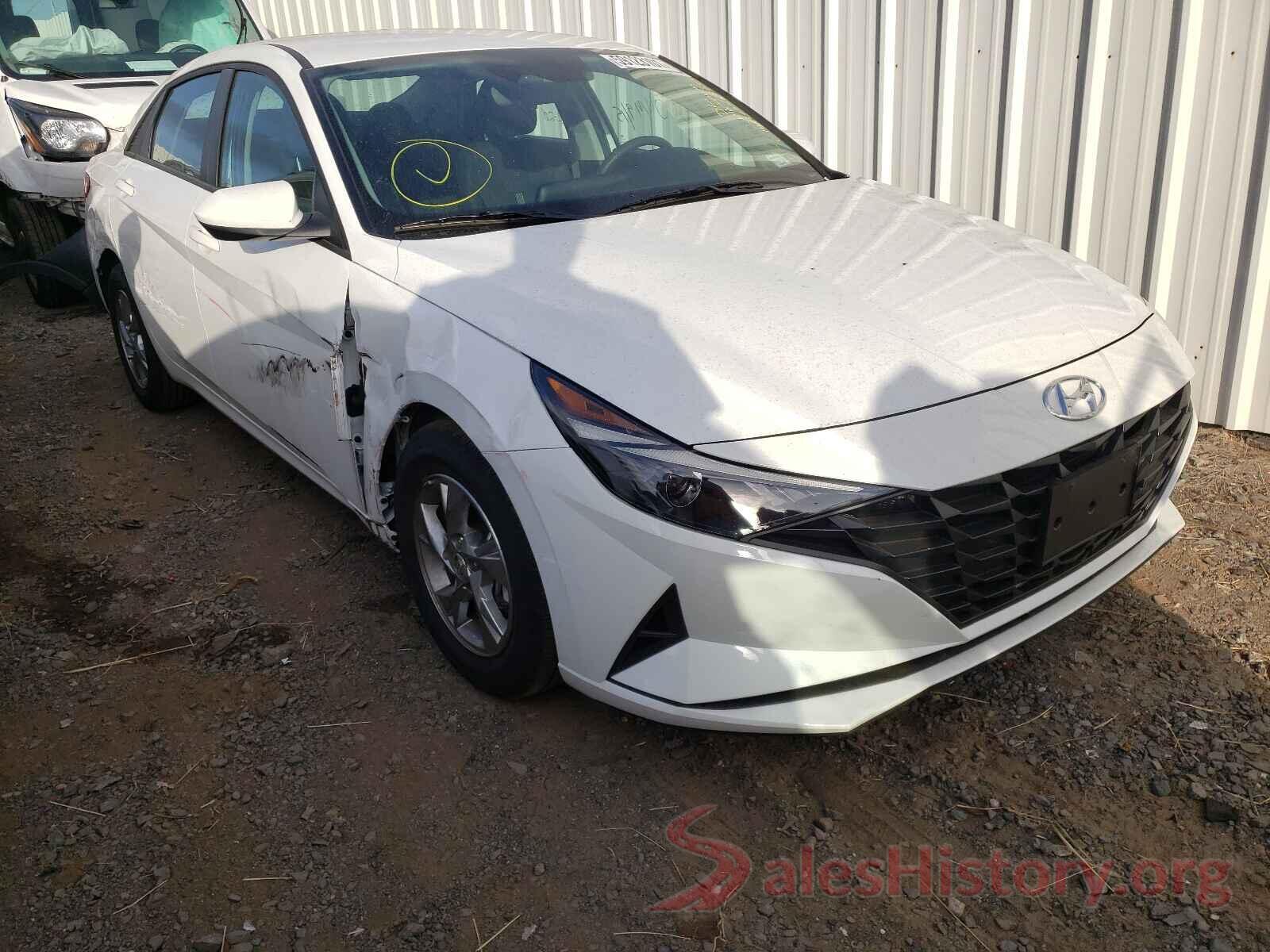 5NPLL4AG1MH042130 2021 HYUNDAI ELANTRA