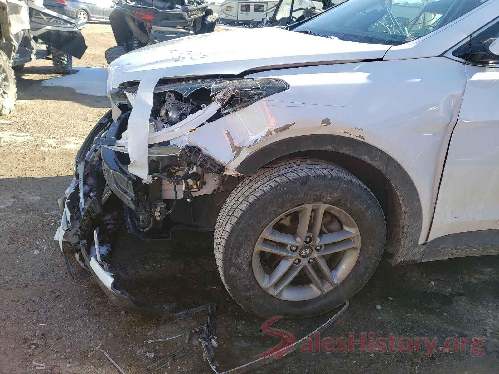 5NMZT3LB3JH093143 2018 HYUNDAI SANTA FE