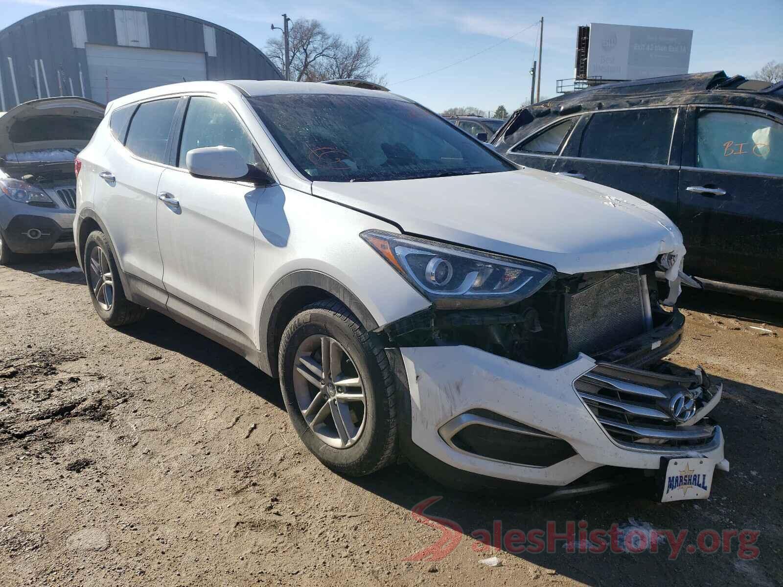 5NMZT3LB3JH093143 2018 HYUNDAI SANTA FE