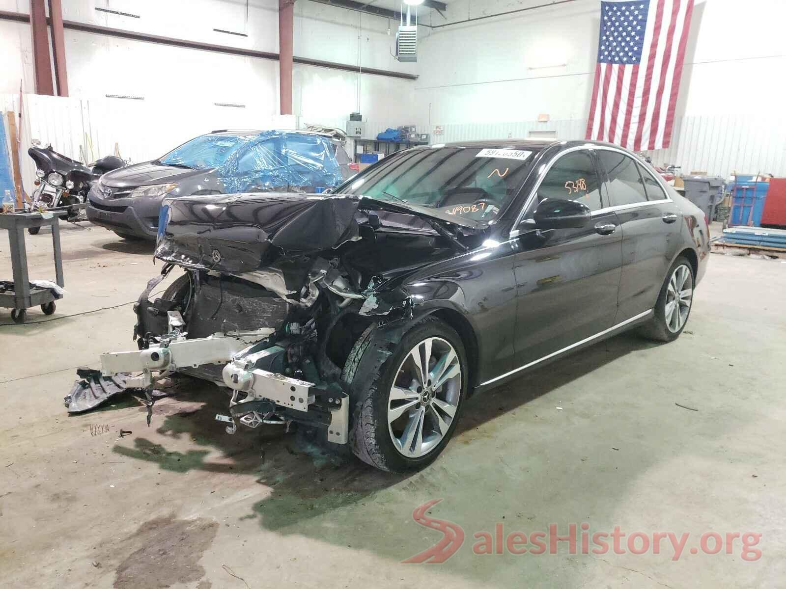 55SWF4JB7JU249087 2018 MERCEDES-BENZ C CLASS