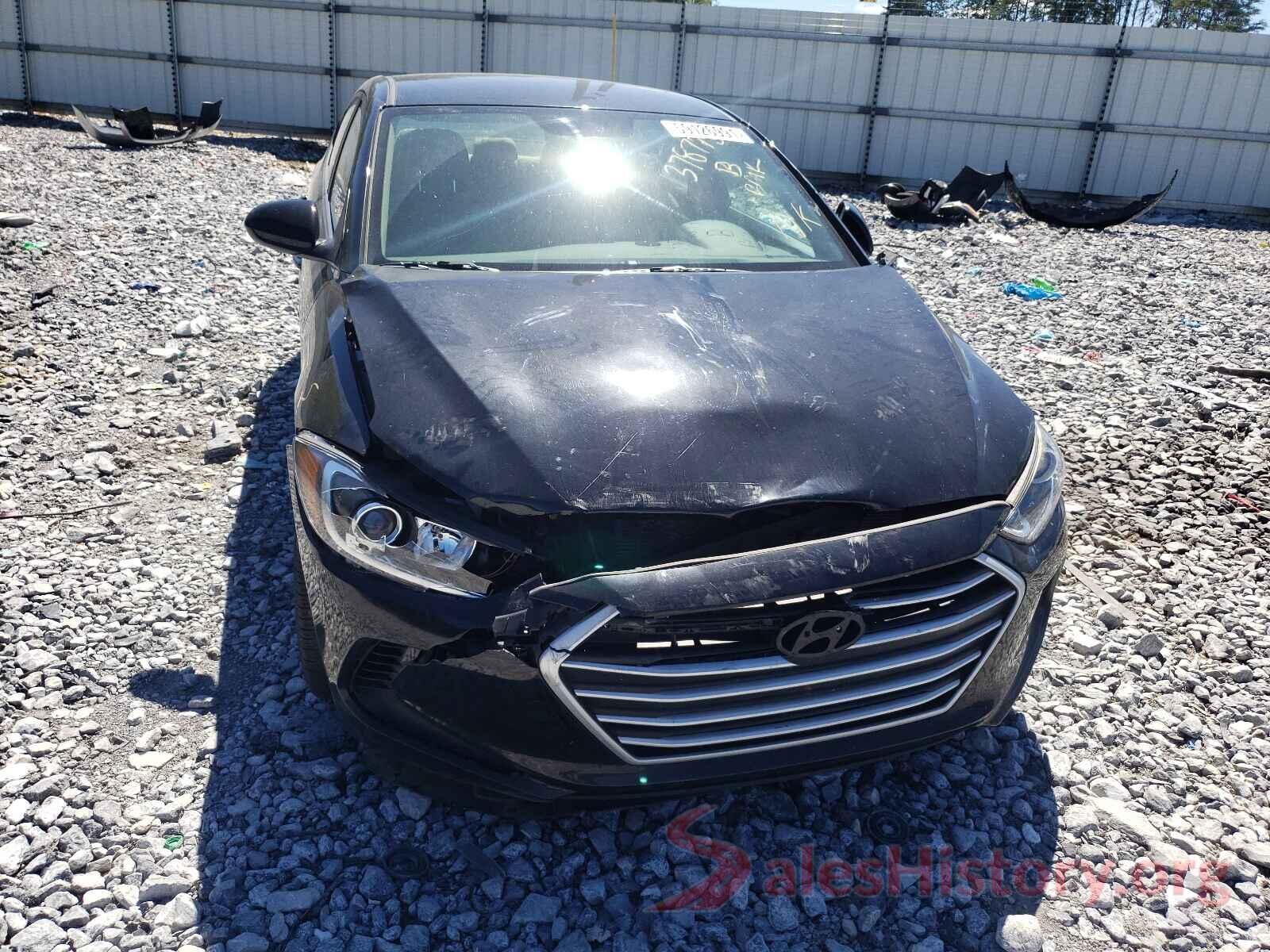 KMHD84LF4HU378775 2017 HYUNDAI ELANTRA