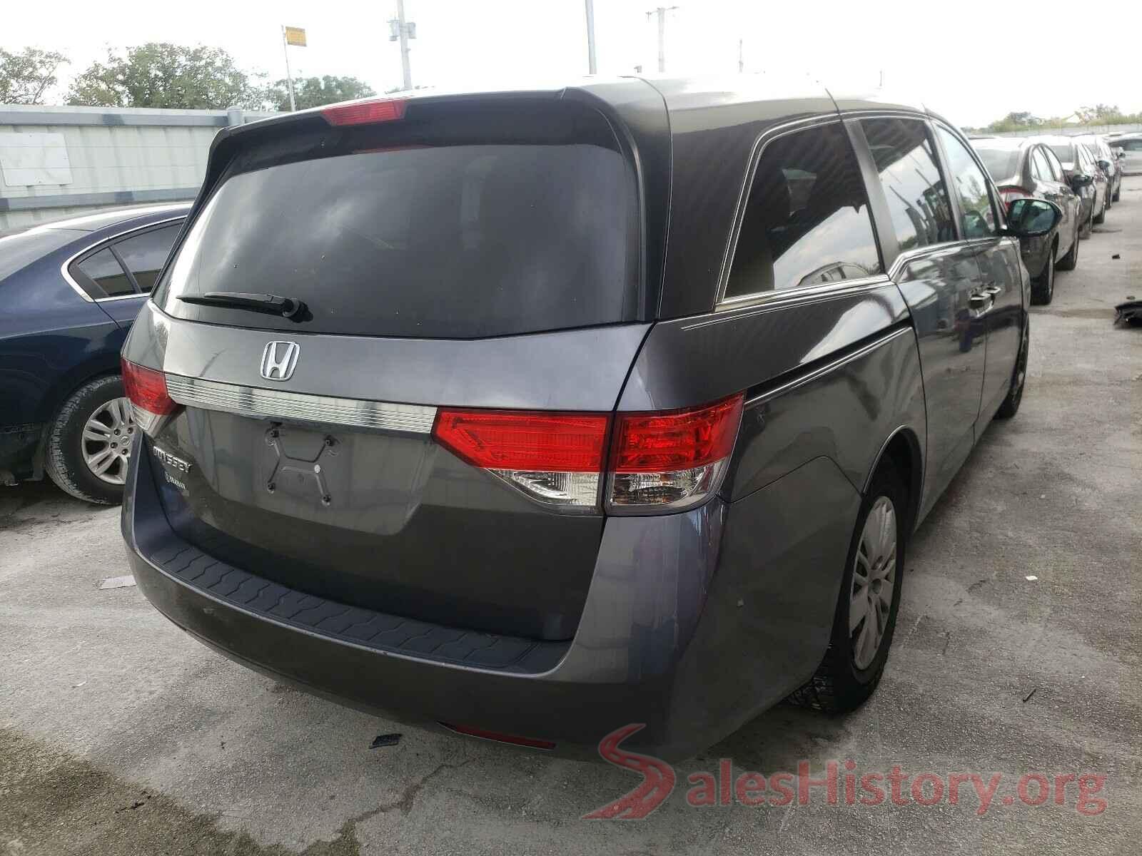 5FNRL5H29GB036332 2016 HONDA ODYSSEY