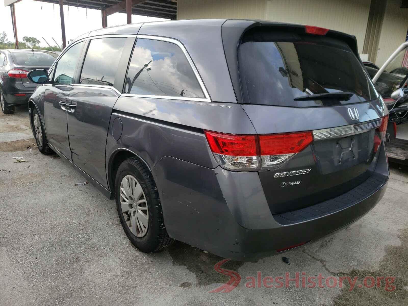 5FNRL5H29GB036332 2016 HONDA ODYSSEY