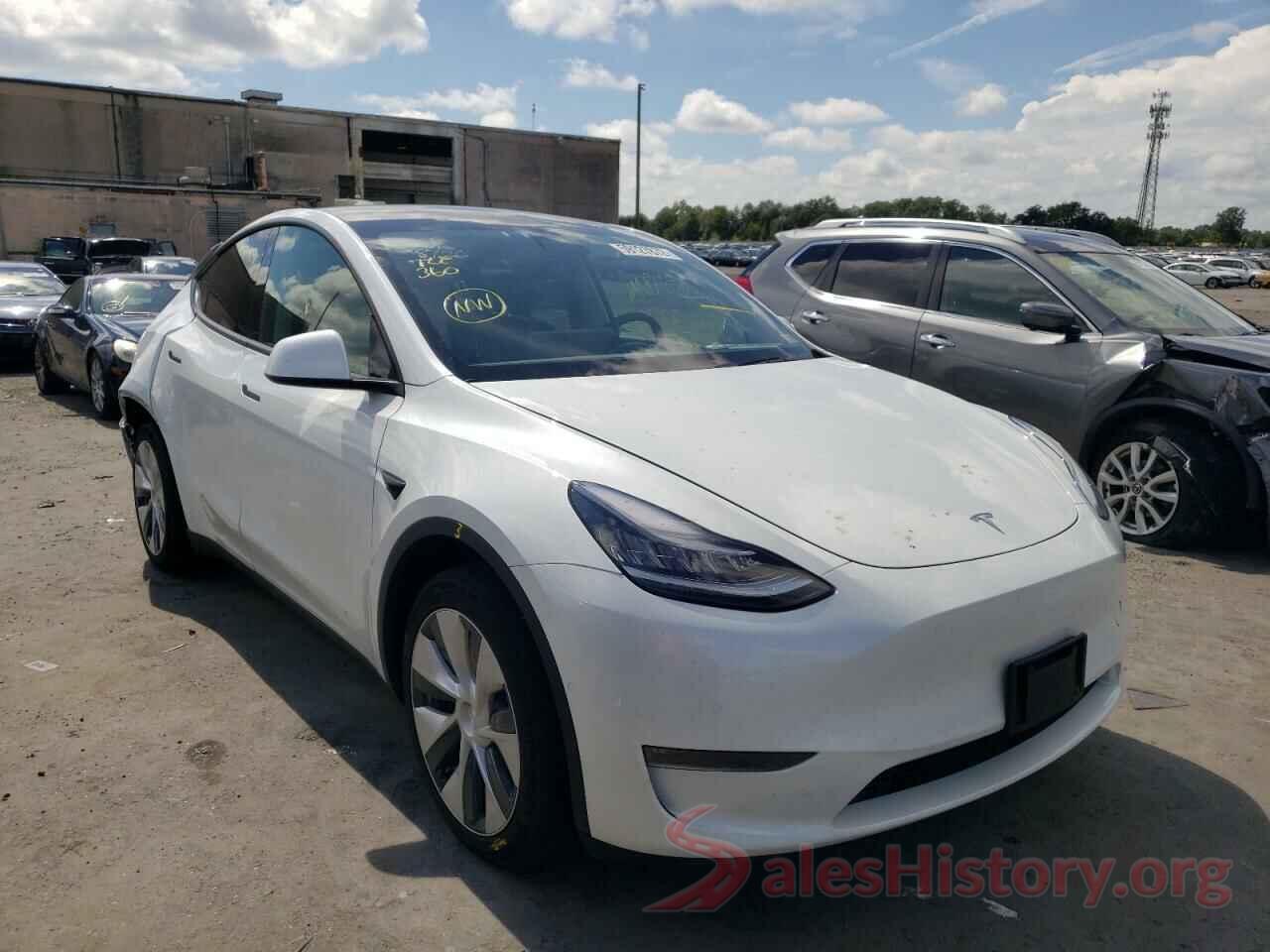 5YJYGDEE6MF077747 2021 TESLA MODEL Y