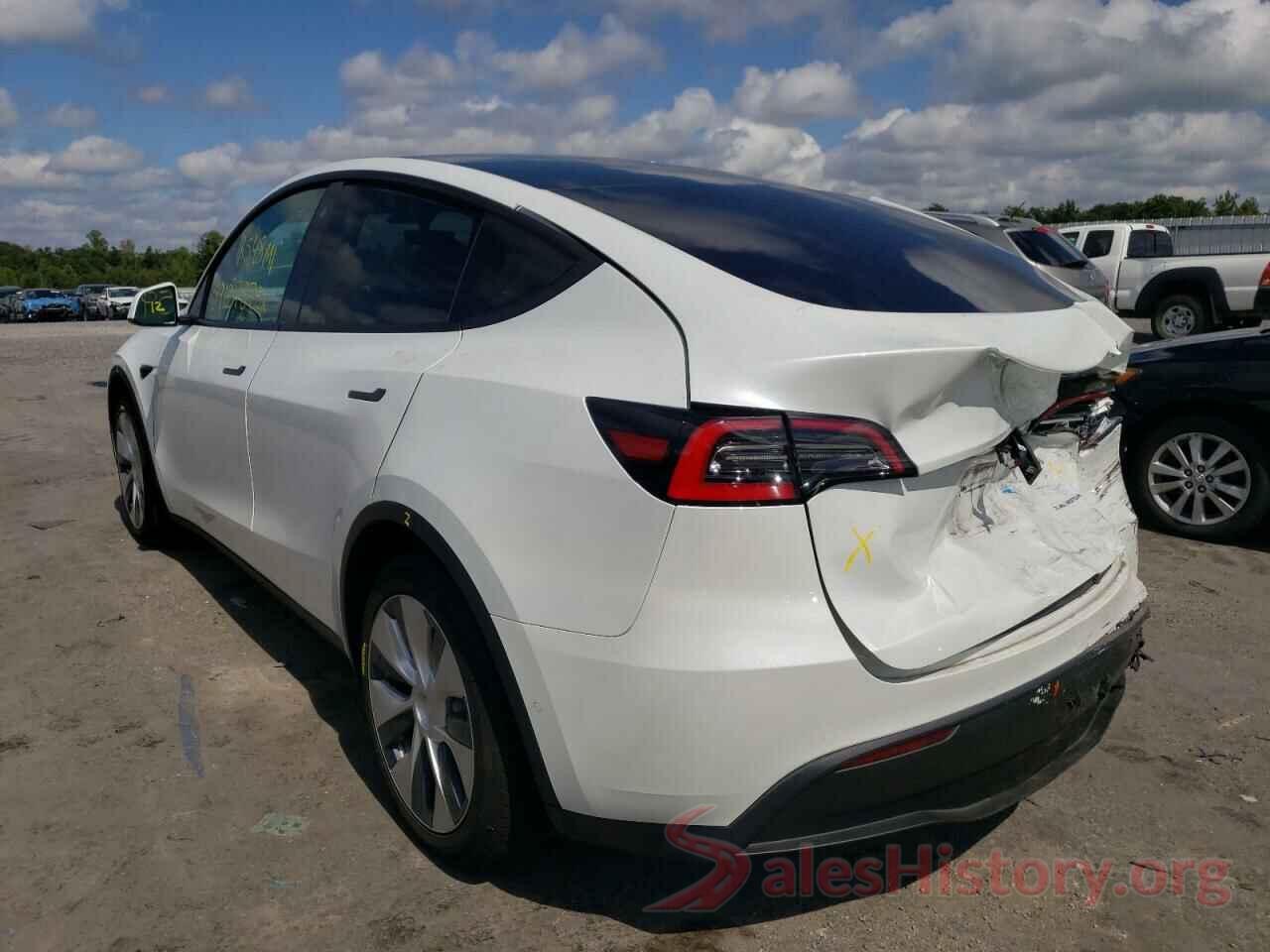 5YJYGDEE6MF077747 2021 TESLA MODEL Y