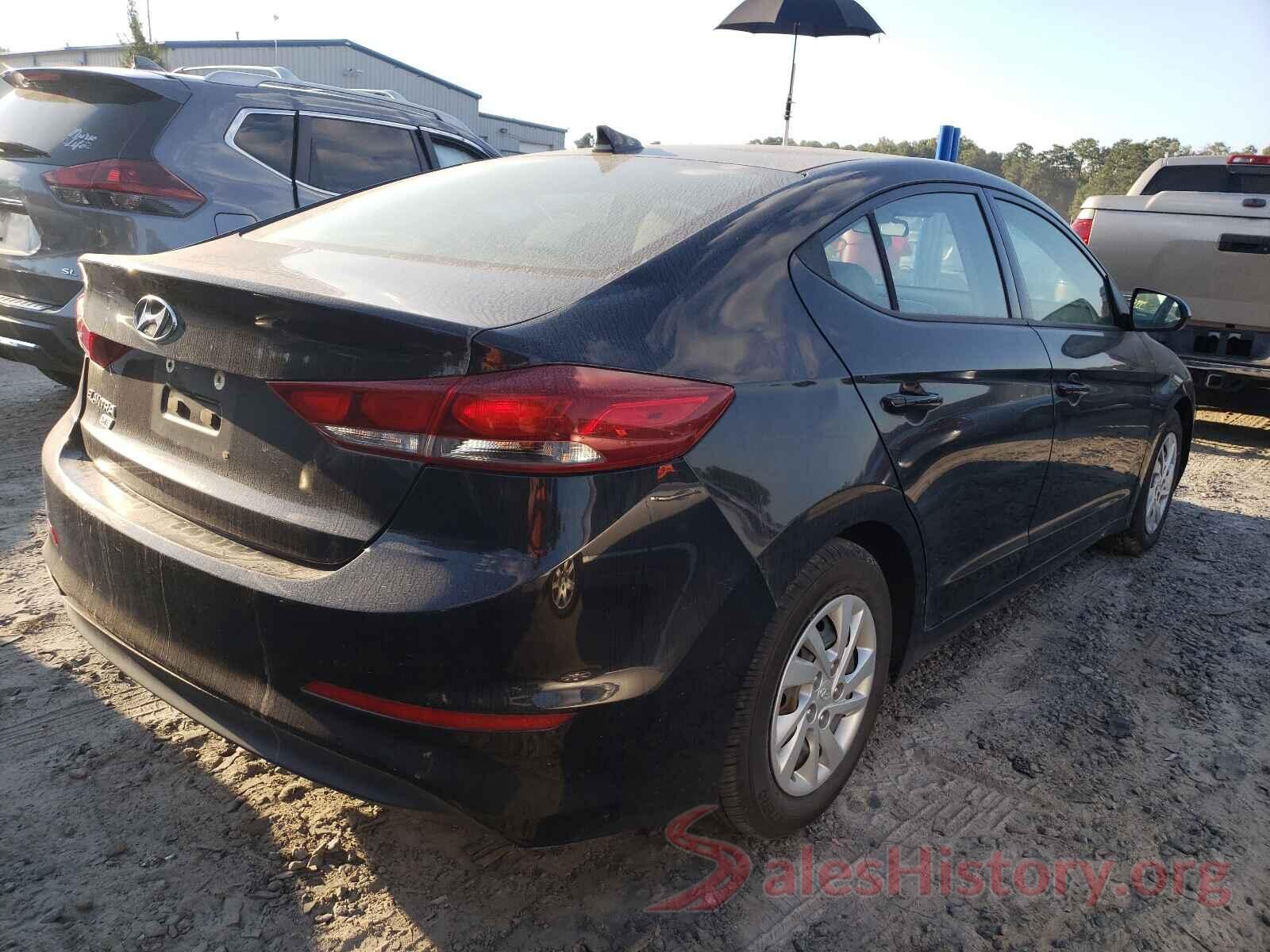 5NPD74LF8HH150134 2017 HYUNDAI ELANTRA