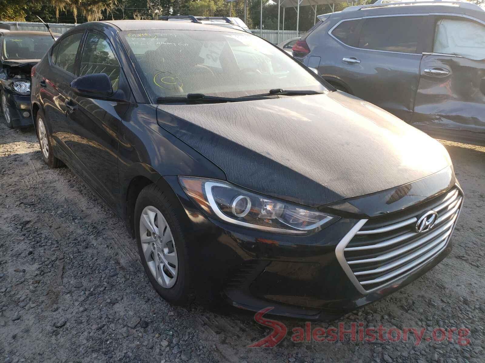 5NPD74LF8HH150134 2017 HYUNDAI ELANTRA