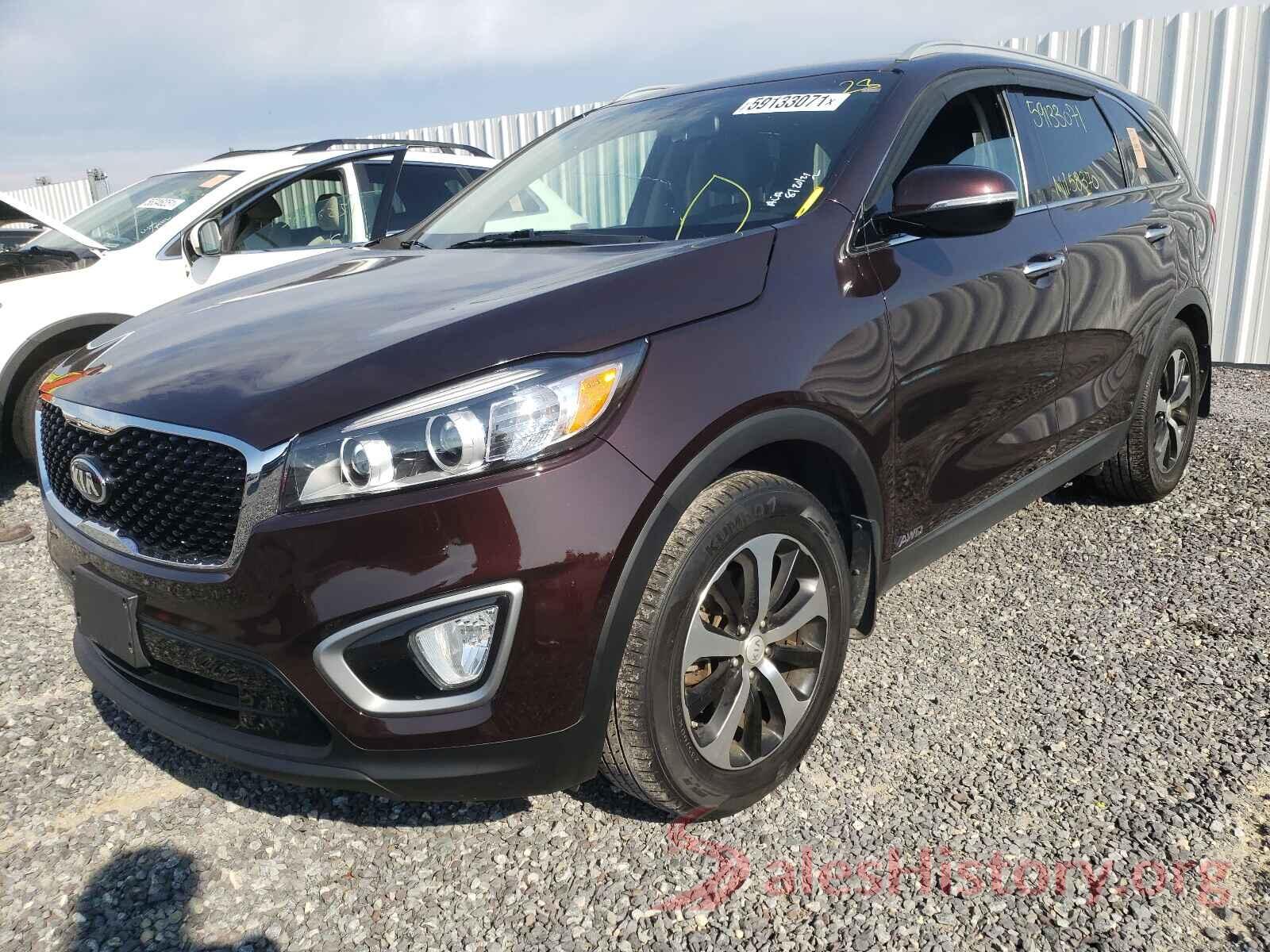 5XYPHDA11GG028447 2016 KIA SORENTO