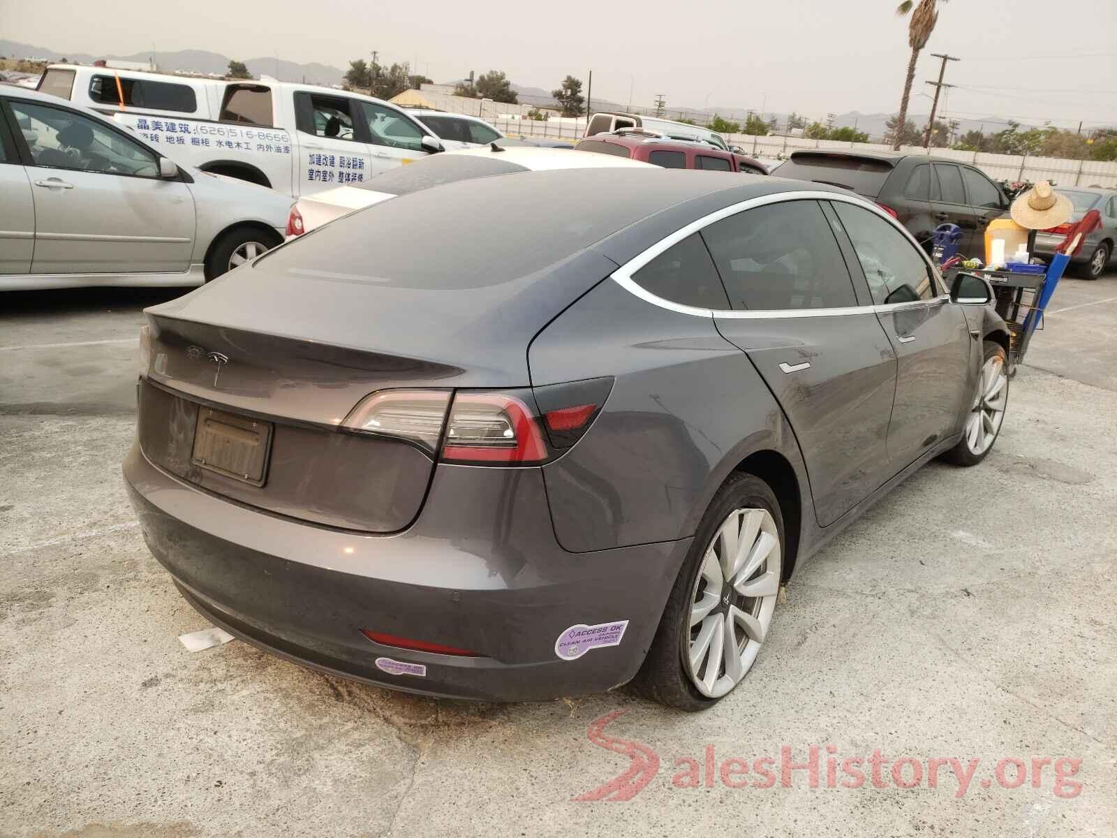 5YJ3E1EA5KF300871 2019 TESLA MODEL 3