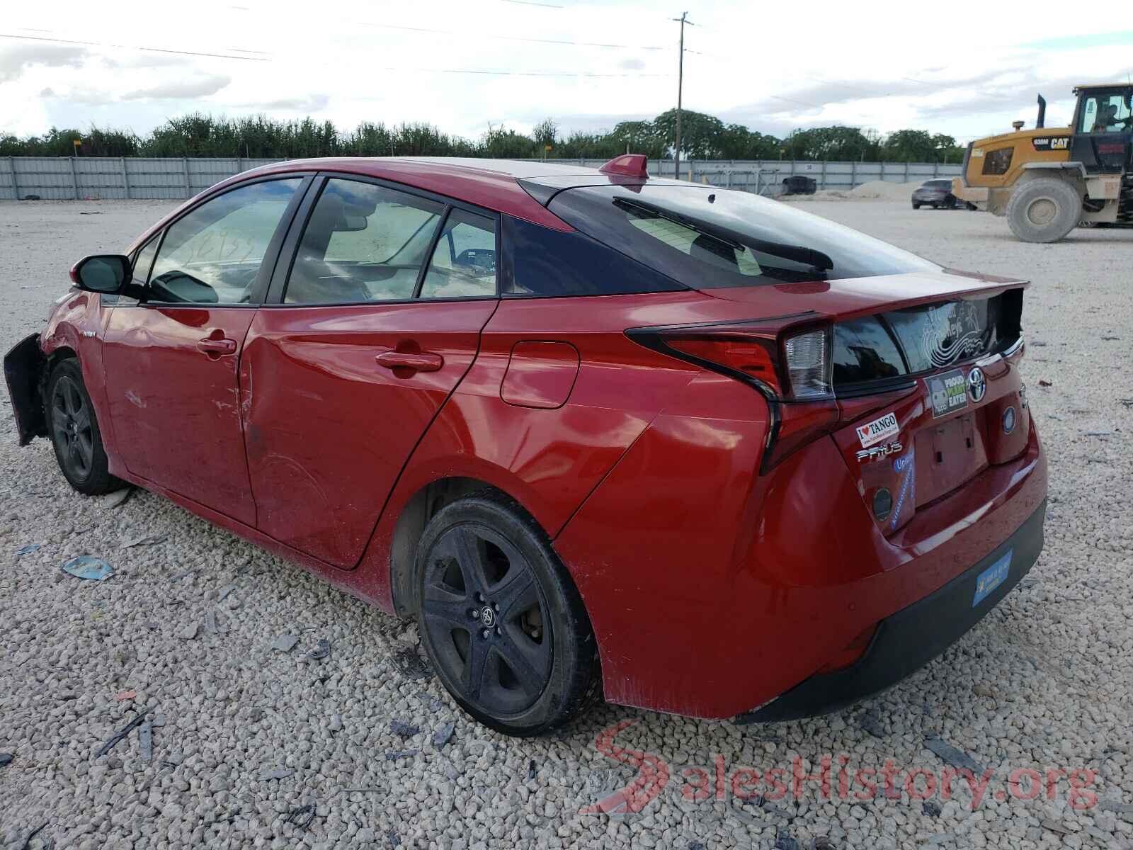 JTDKARFU3K3075149 2019 TOYOTA PRIUS