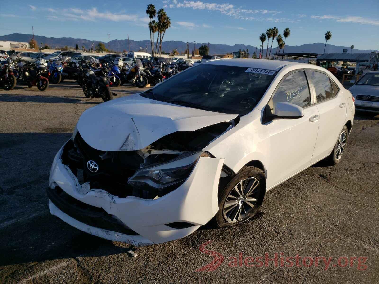 5YFBURHE1GP373372 2016 TOYOTA COROLLA