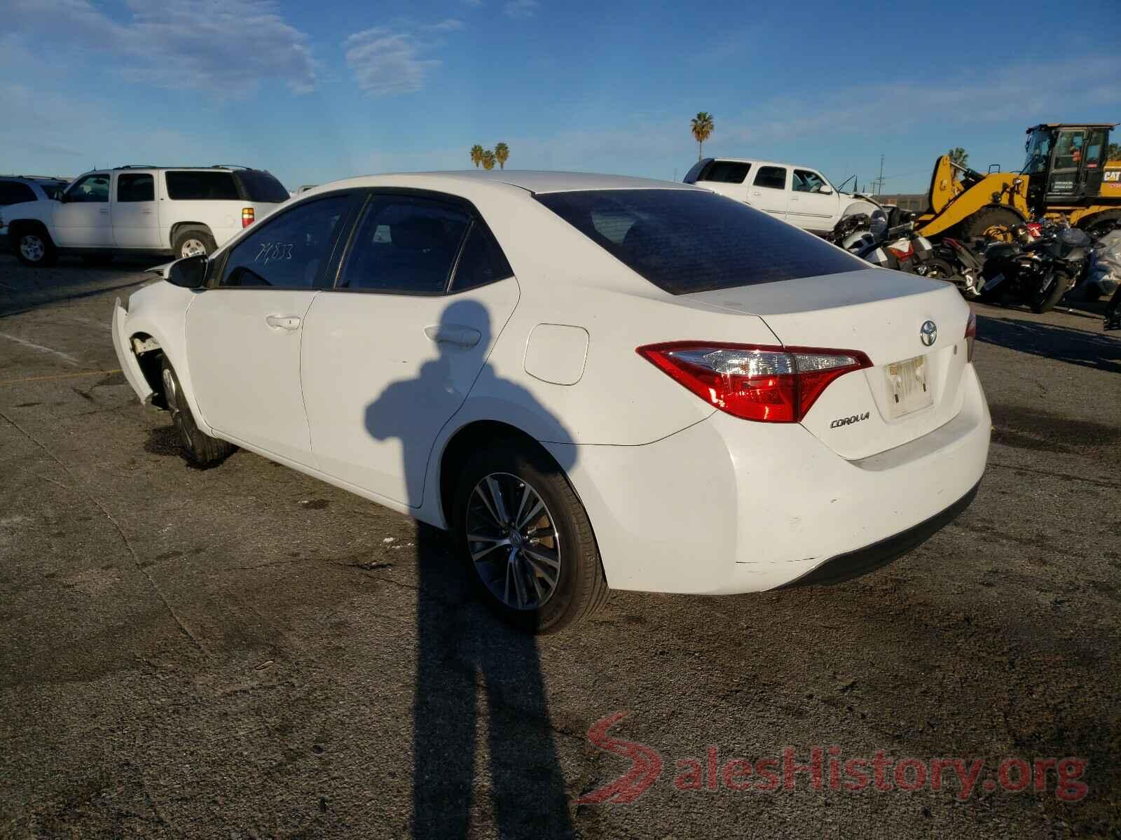 5YFBURHE1GP373372 2016 TOYOTA COROLLA