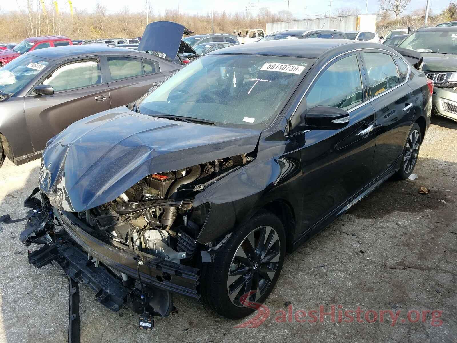 3N1AB7APXKY295137 2019 NISSAN SENTRA