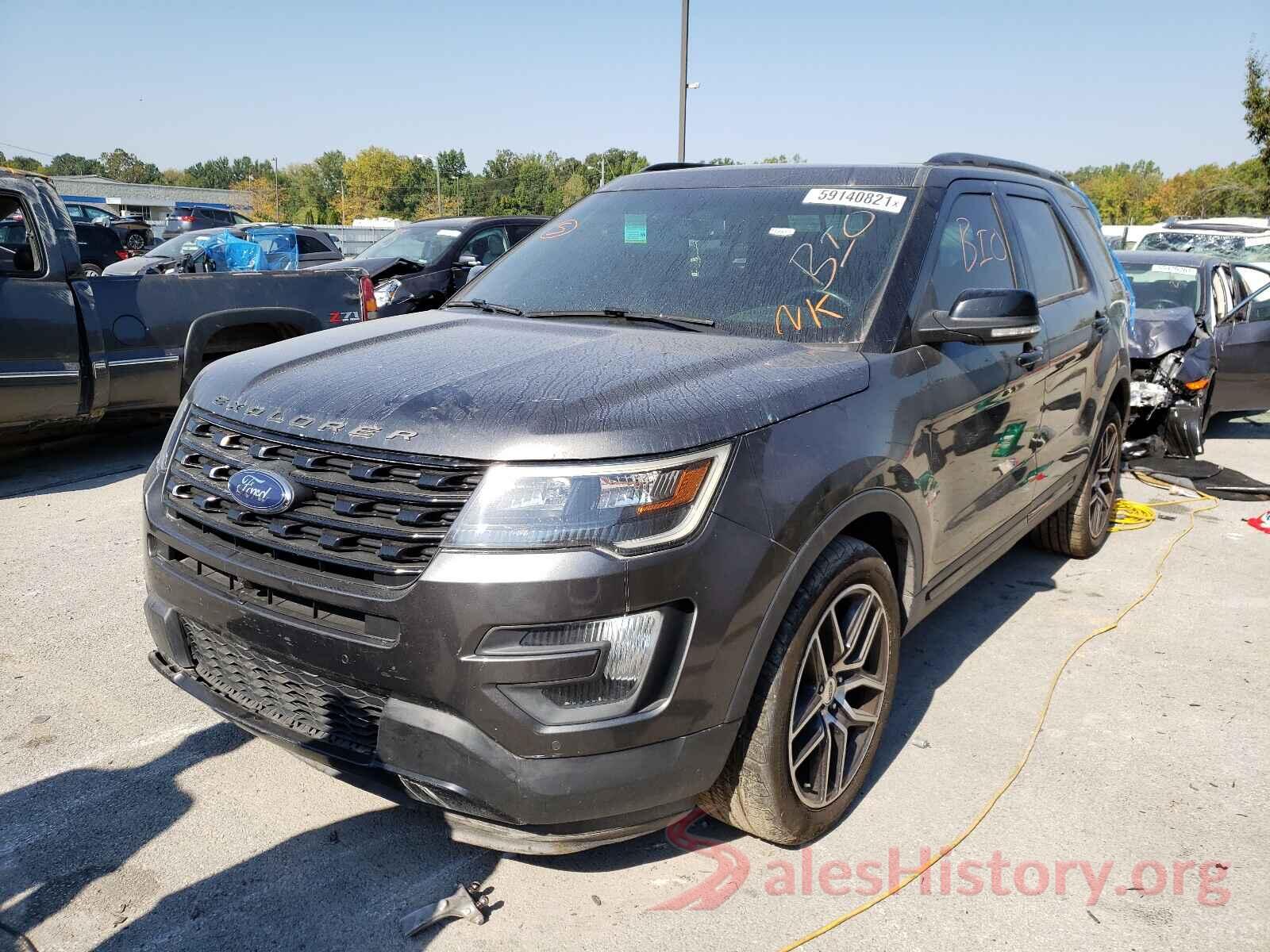 1FM5K8GT0GGA01175 2016 FORD EXPLORER