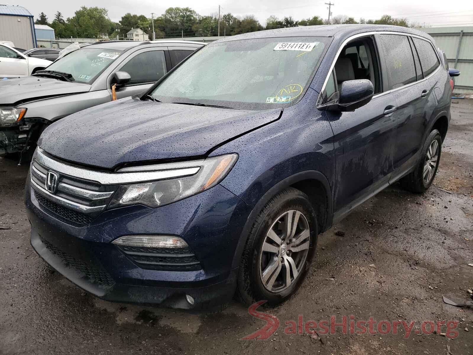 5FNYF6H58HB058780 2017 HONDA PILOT