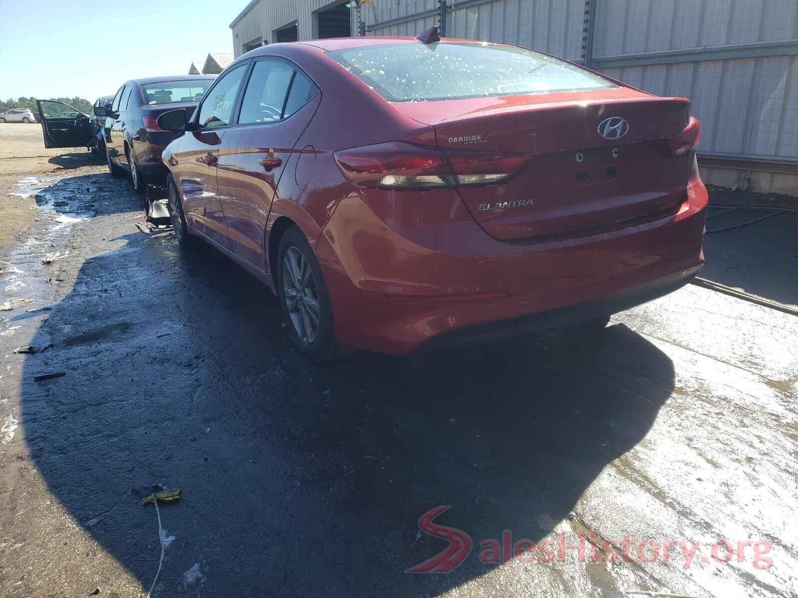 5NPD84LF7JH221102 2018 HYUNDAI ELANTRA