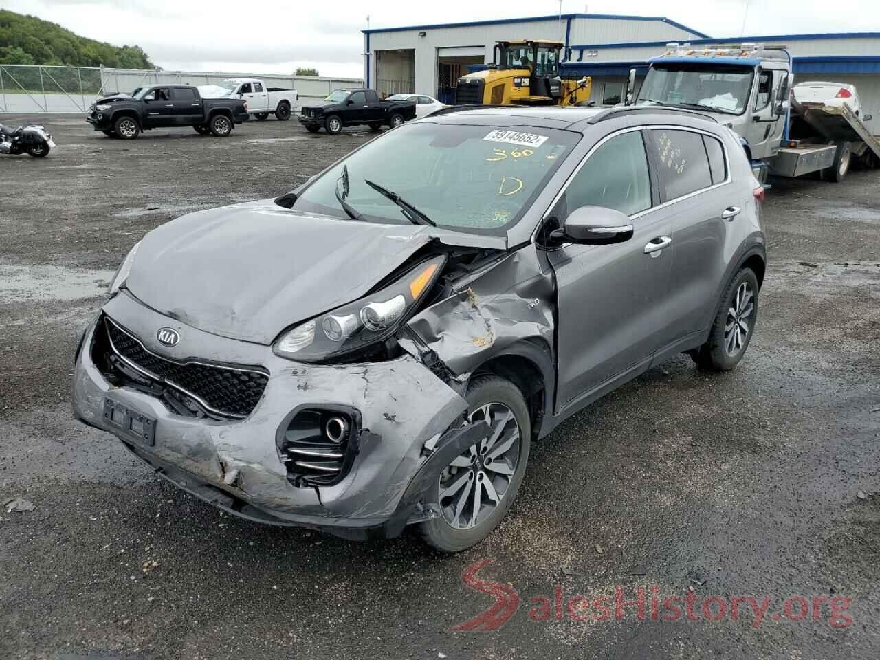 KNDPNCACXJ7323037 2018 KIA SPORTAGE