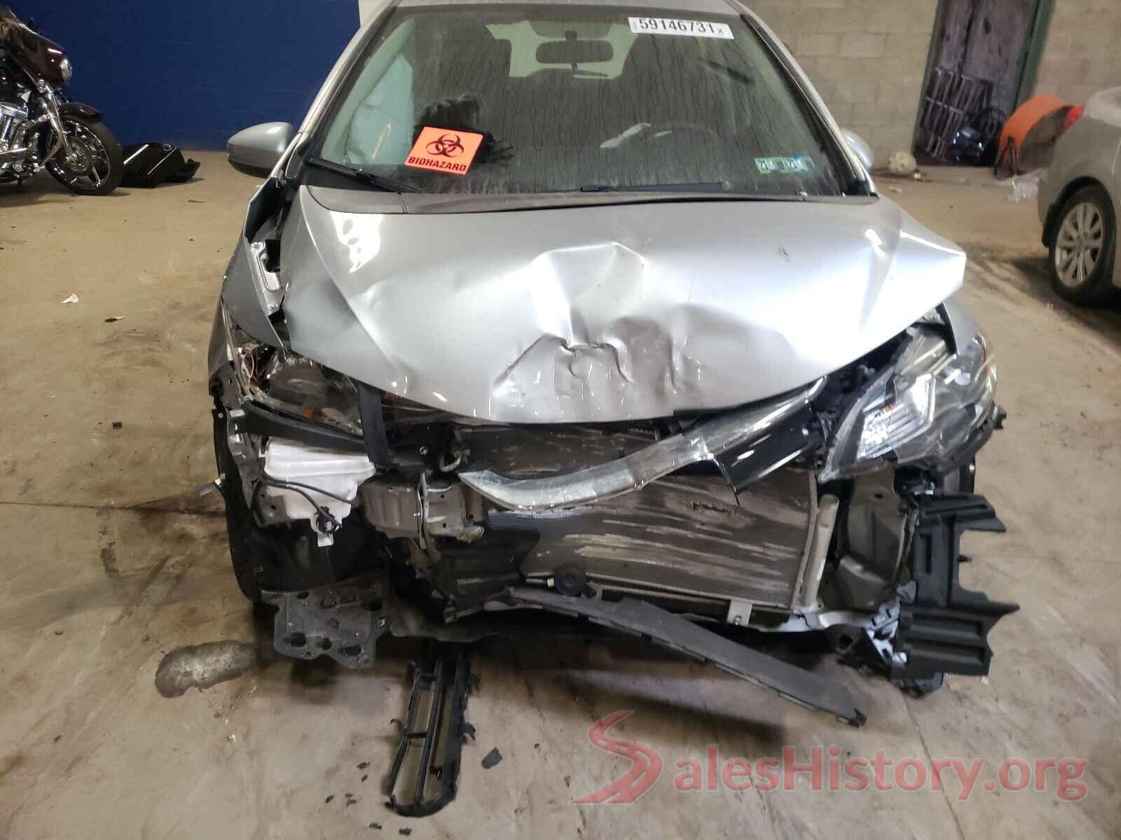 3HGGK5H47KM750459 2019 HONDA FIT