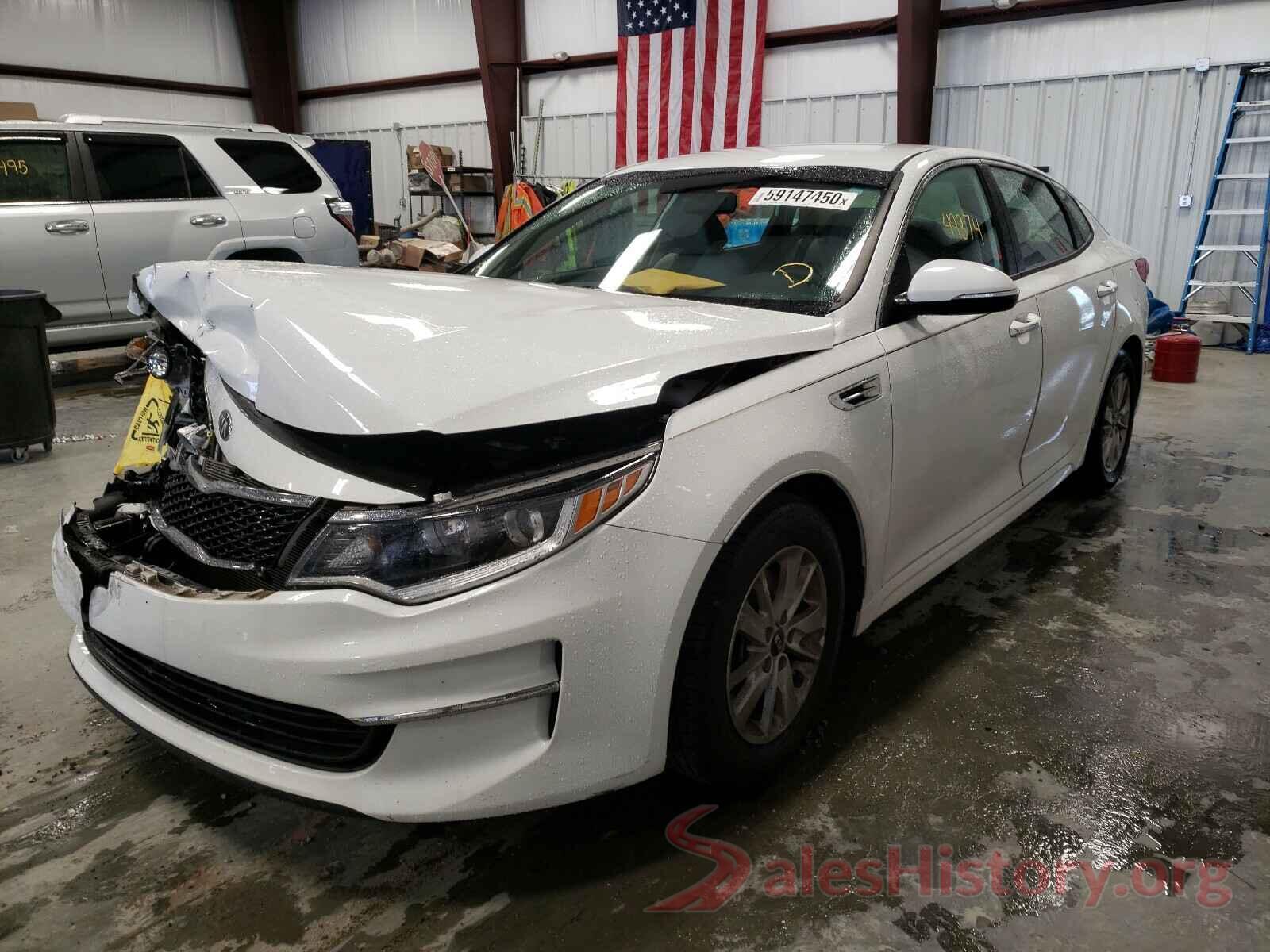 5XXGT4L37GG050034 2016 KIA OPTIMA