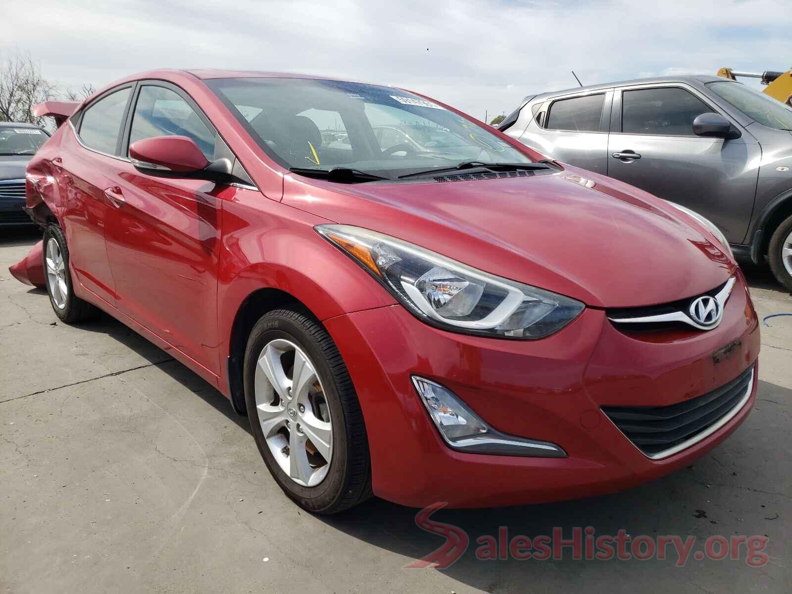 KMHDH4AE8GU548290 2016 HYUNDAI ELANTRA