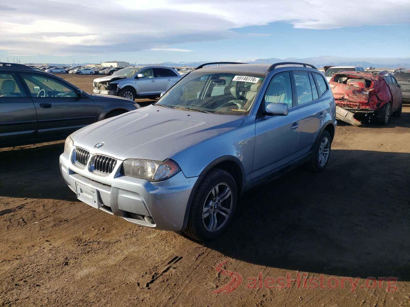 WBXPA93436WG81295 2006 BMW X3