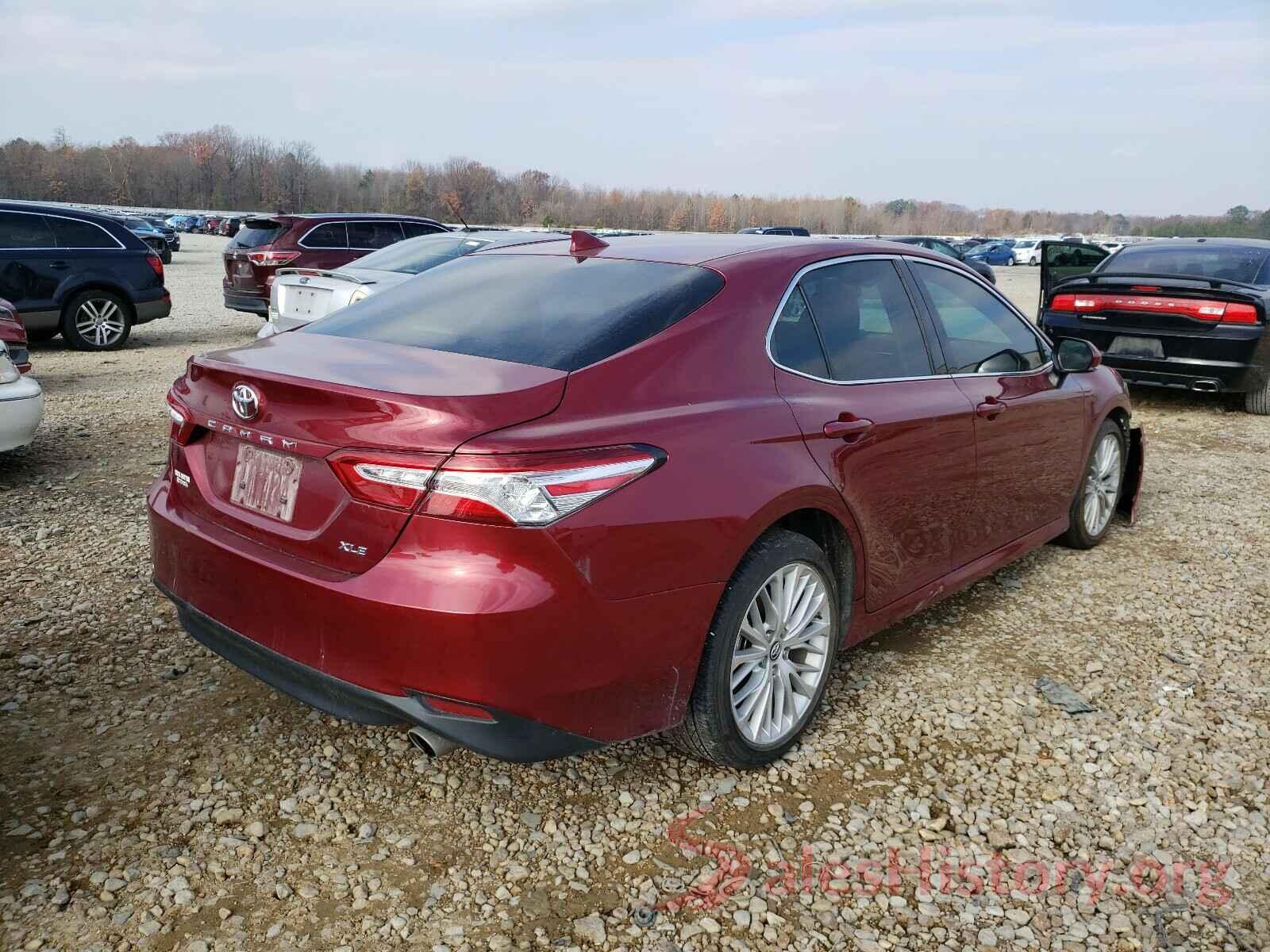 4T1B11HK8KU698012 2019 TOYOTA CAMRY