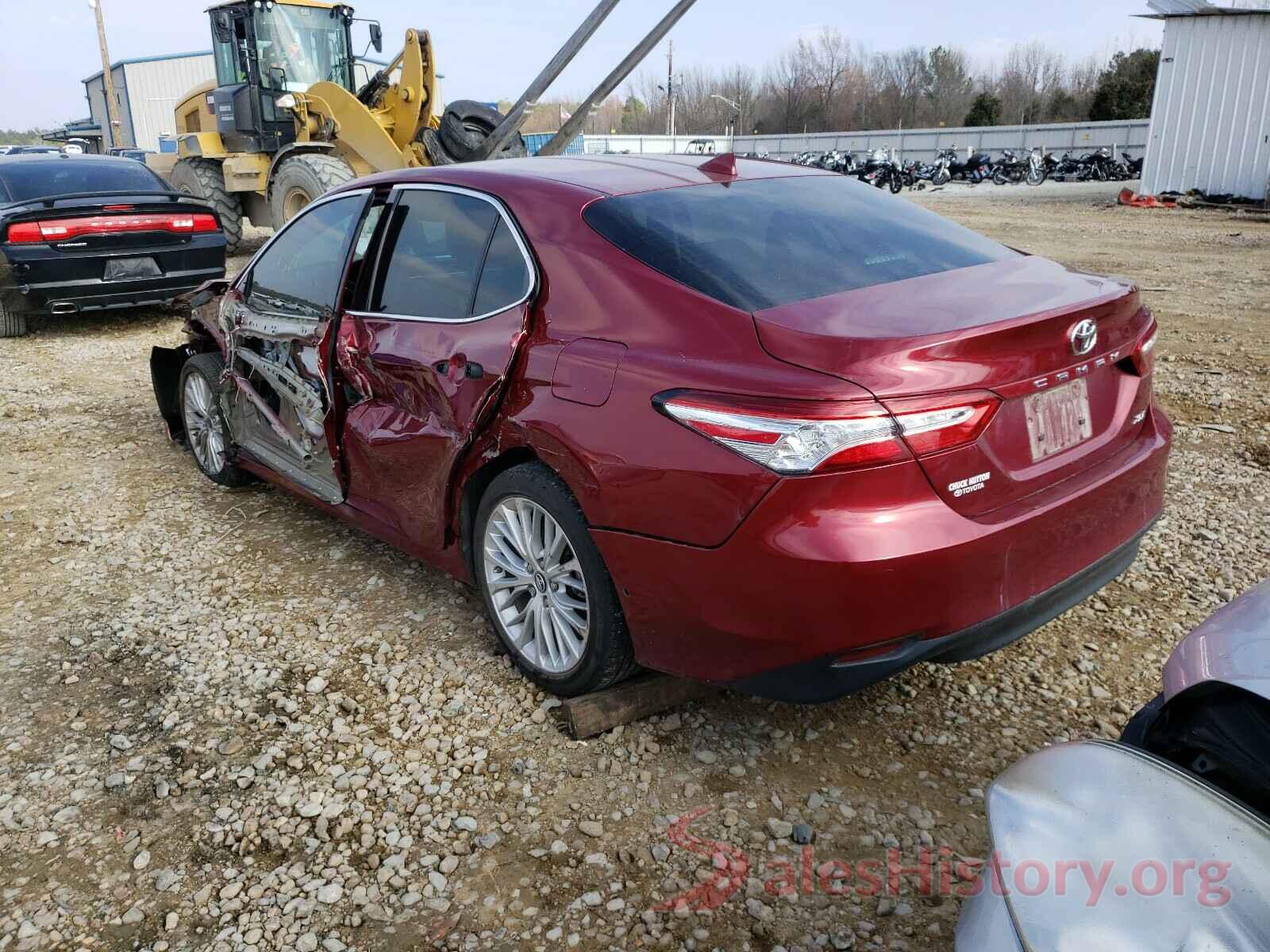 4T1B11HK8KU698012 2019 TOYOTA CAMRY