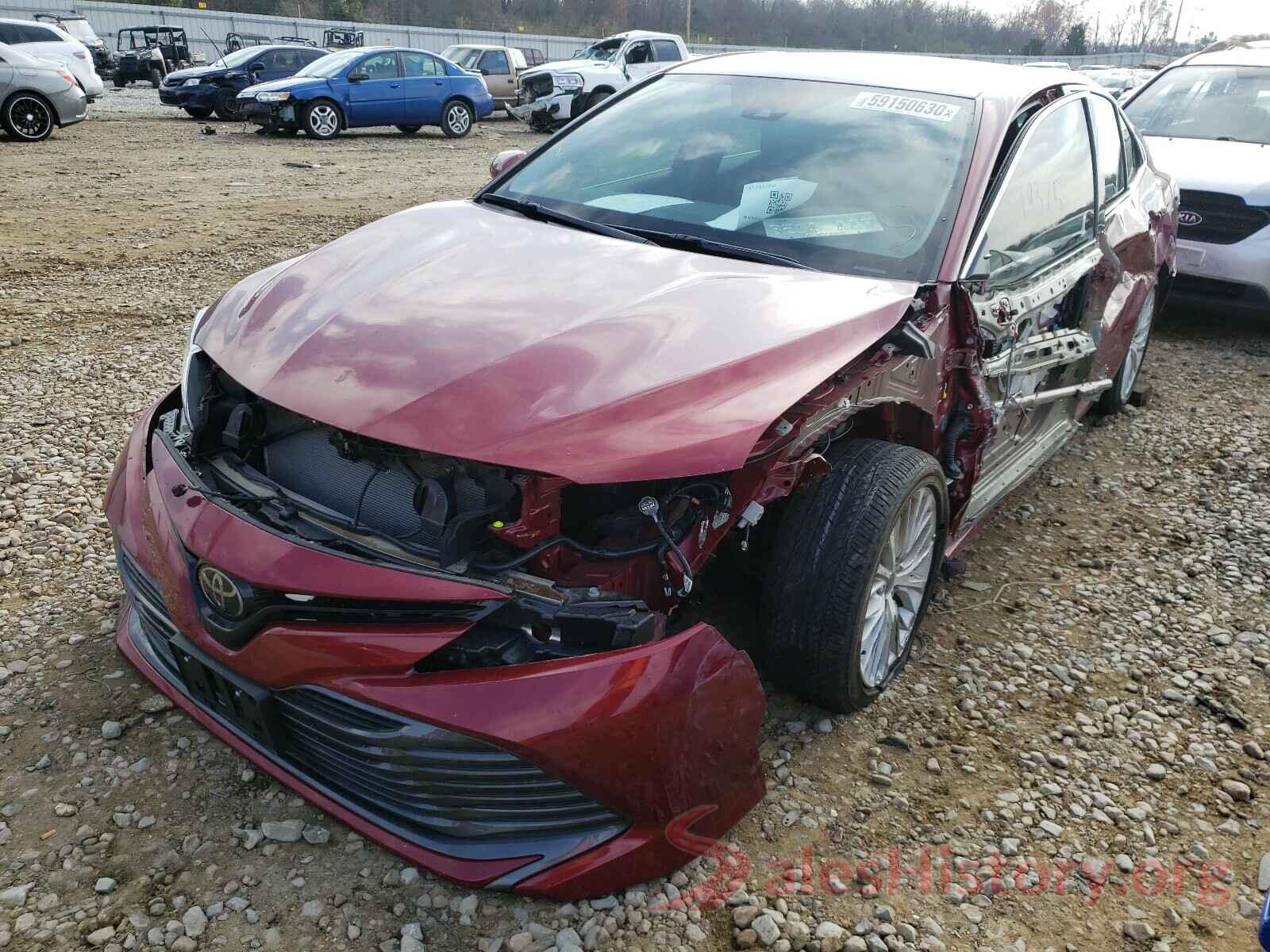 4T1B11HK8KU698012 2019 TOYOTA CAMRY