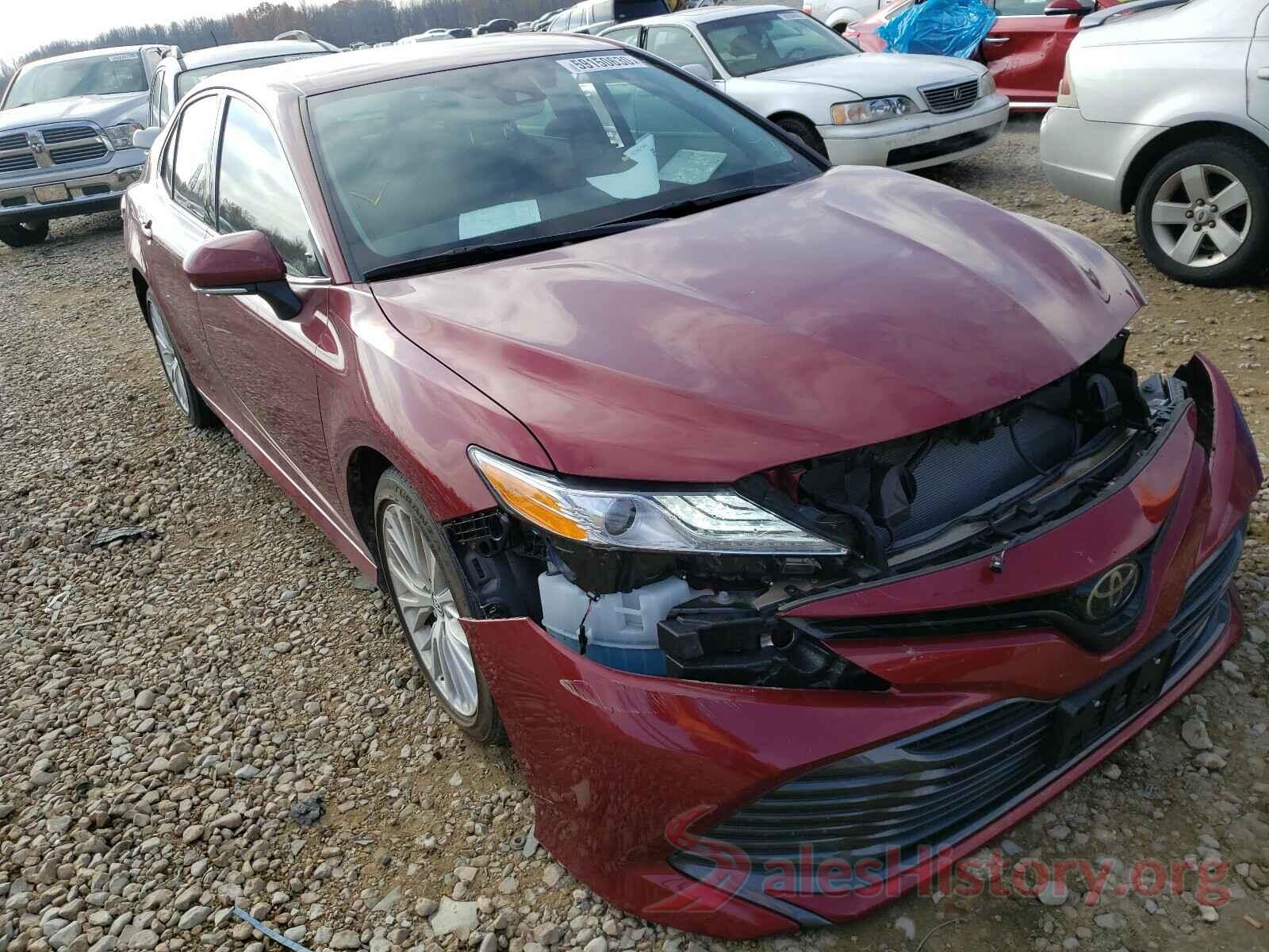 4T1B11HK8KU698012 2019 TOYOTA CAMRY