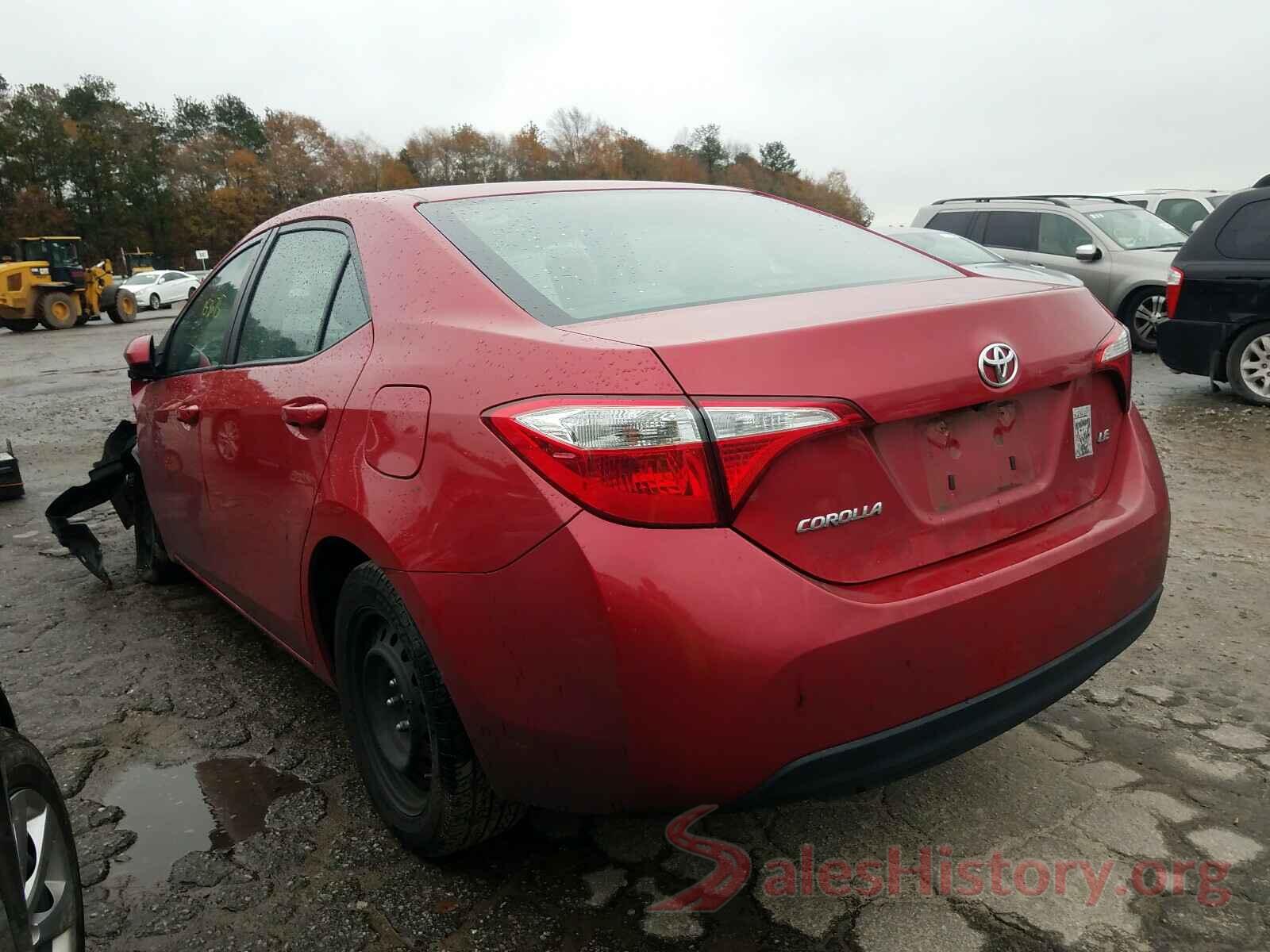 2T1BURHE0GC574261 2016 TOYOTA COROLLA