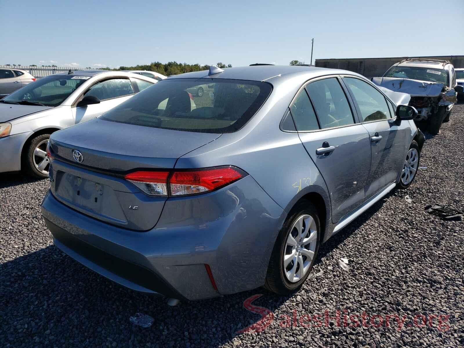 JTDEPRAE9LJ092305 2020 TOYOTA COROLLA