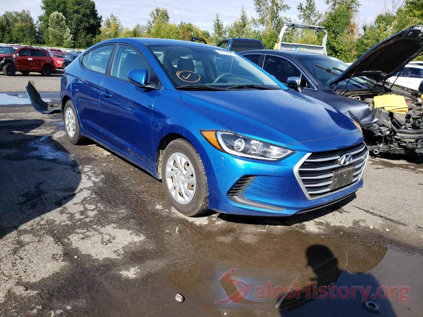 5NPD74LF4HH087730 2017 HYUNDAI ELANTRA