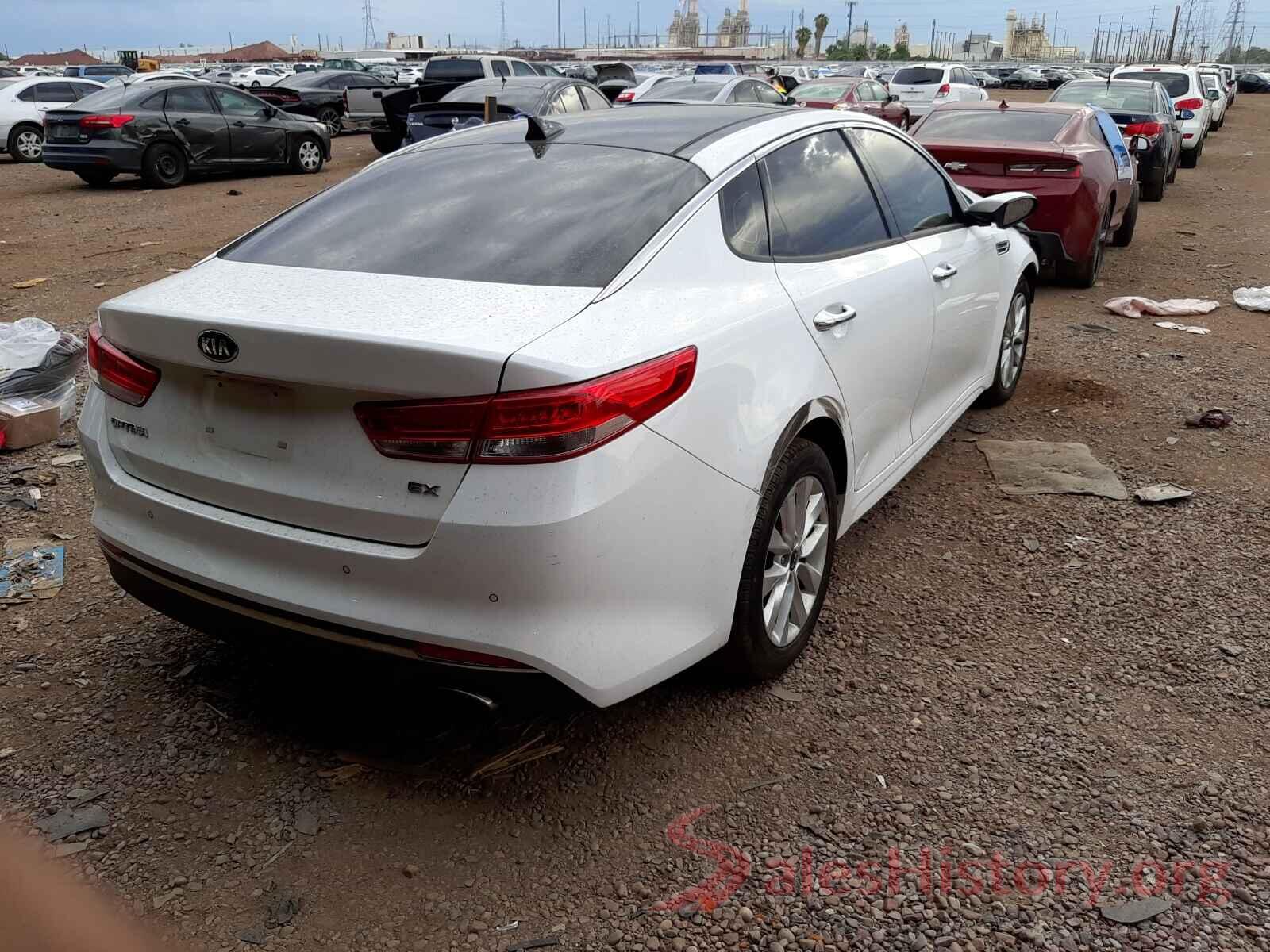 5XXGU4L38HG134524 2017 KIA OPTIMA