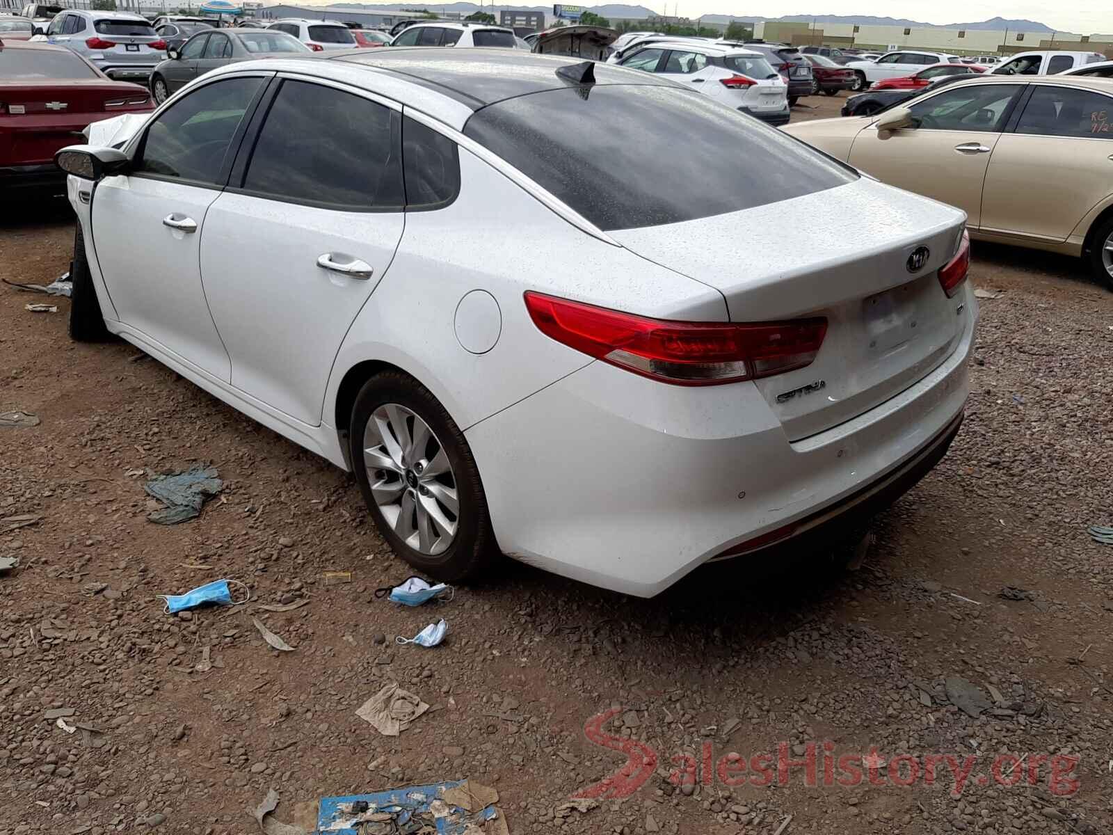 5XXGU4L38HG134524 2017 KIA OPTIMA