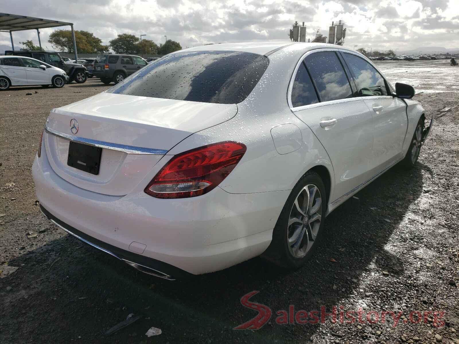 55SWF4JB0GU172037 2016 MERCEDES-BENZ C CLASS