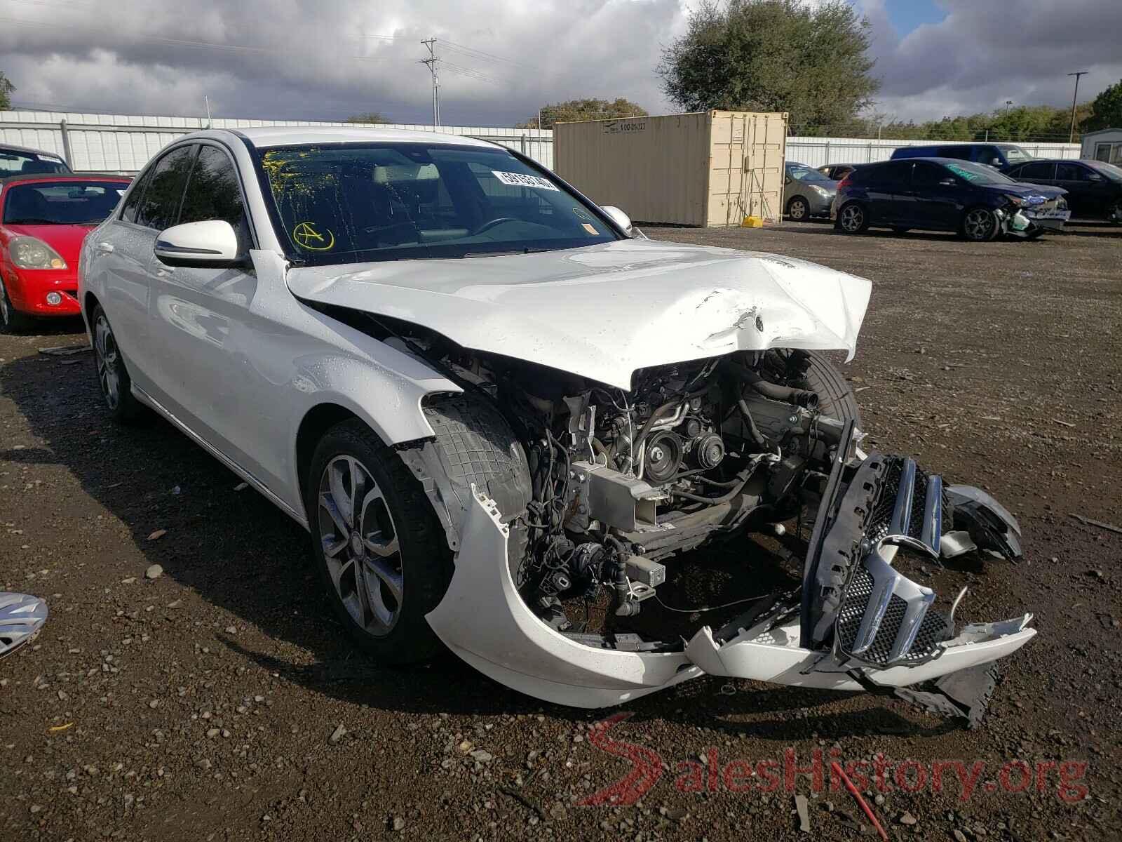 55SWF4JB0GU172037 2016 MERCEDES-BENZ C CLASS