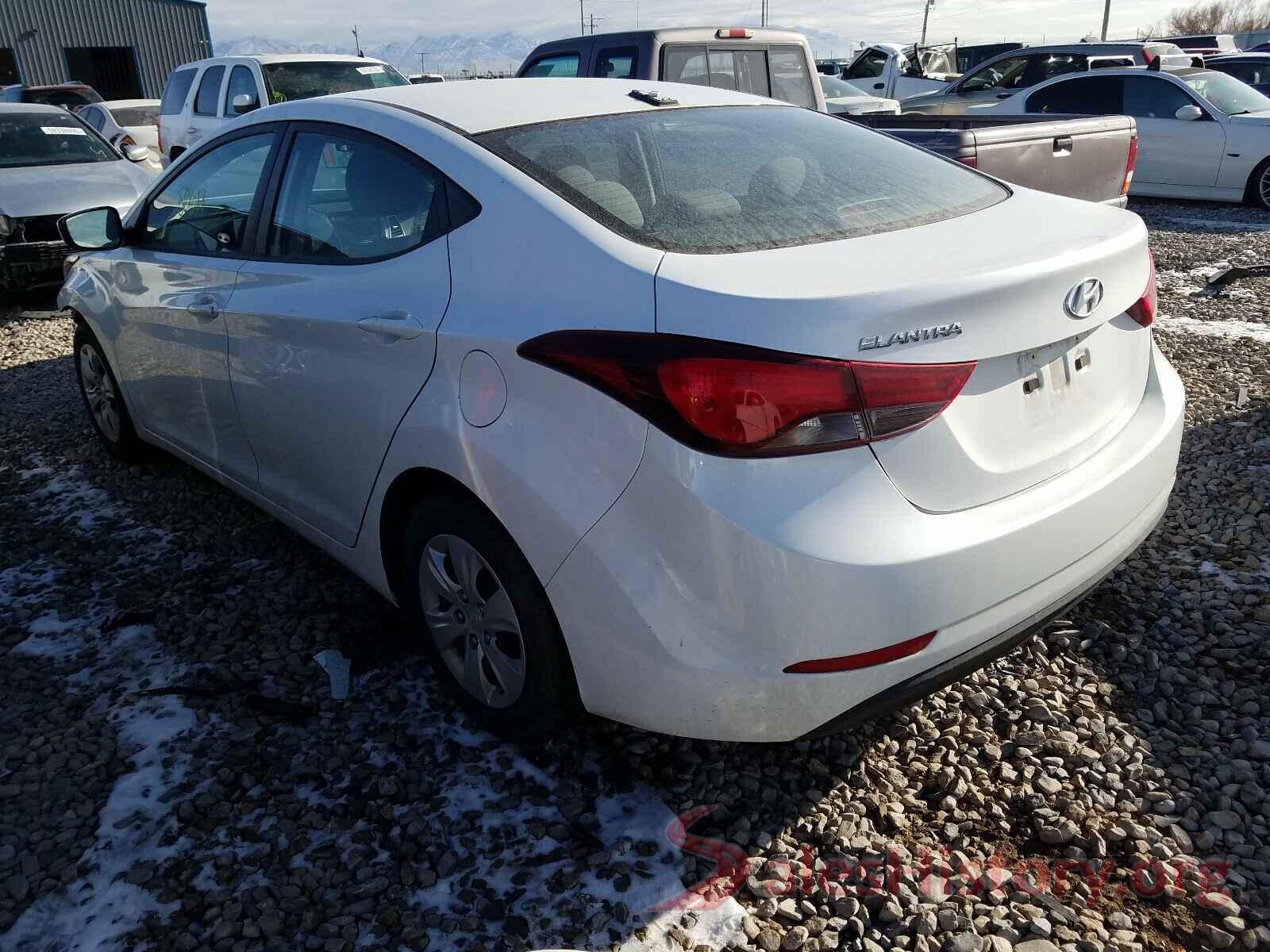 5NPDH4AE8GH757091 2016 HYUNDAI ELANTRA