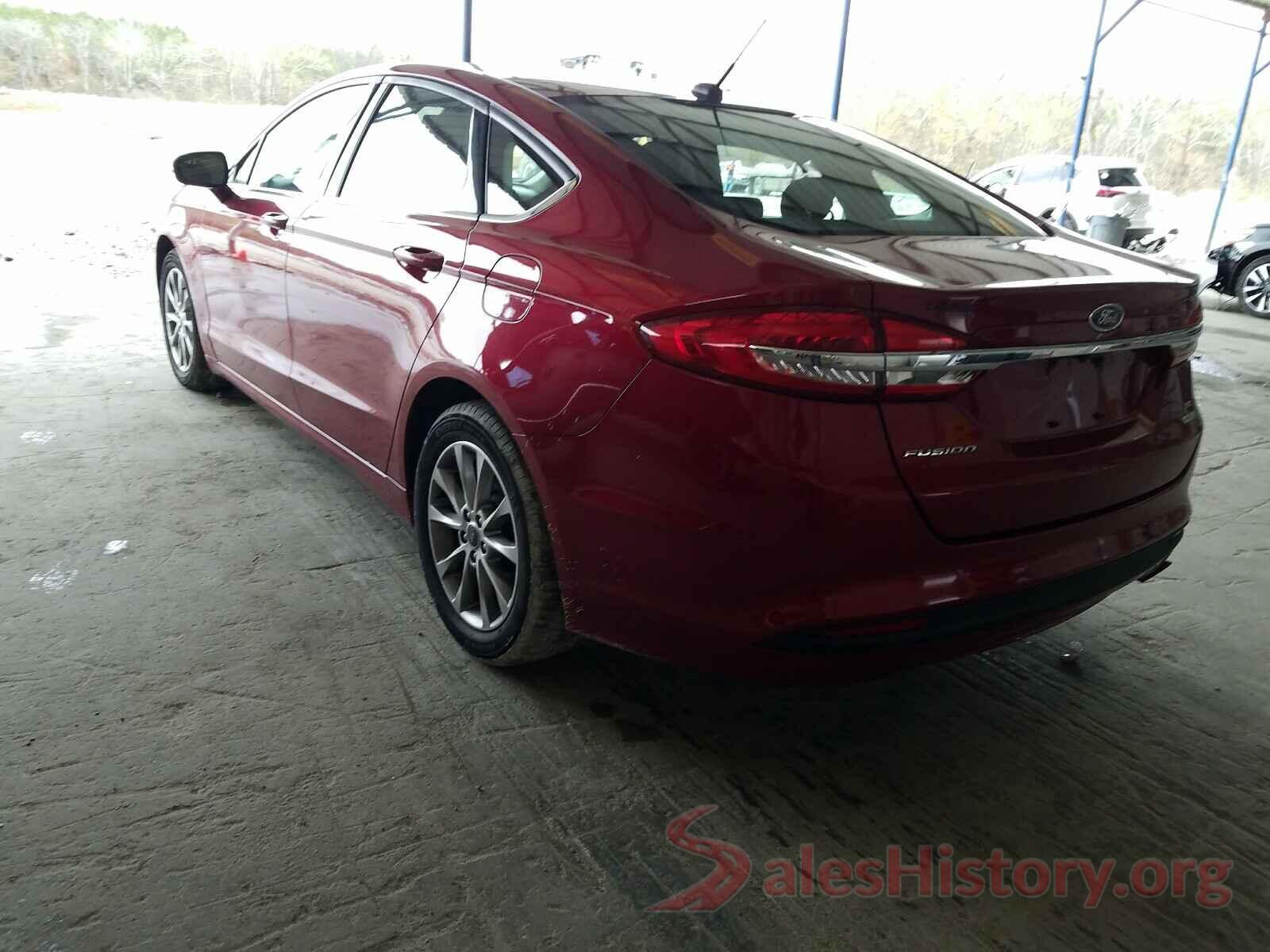 3FA6P0HD7HR292163 2017 FORD FUSION